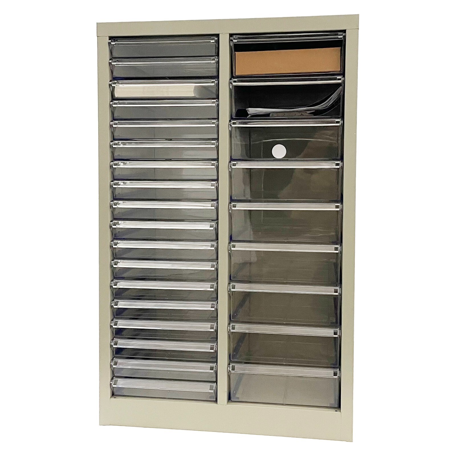 27 Drawers File Cabinet Office Storage Organizer Cabinet Medium+Large Drawer