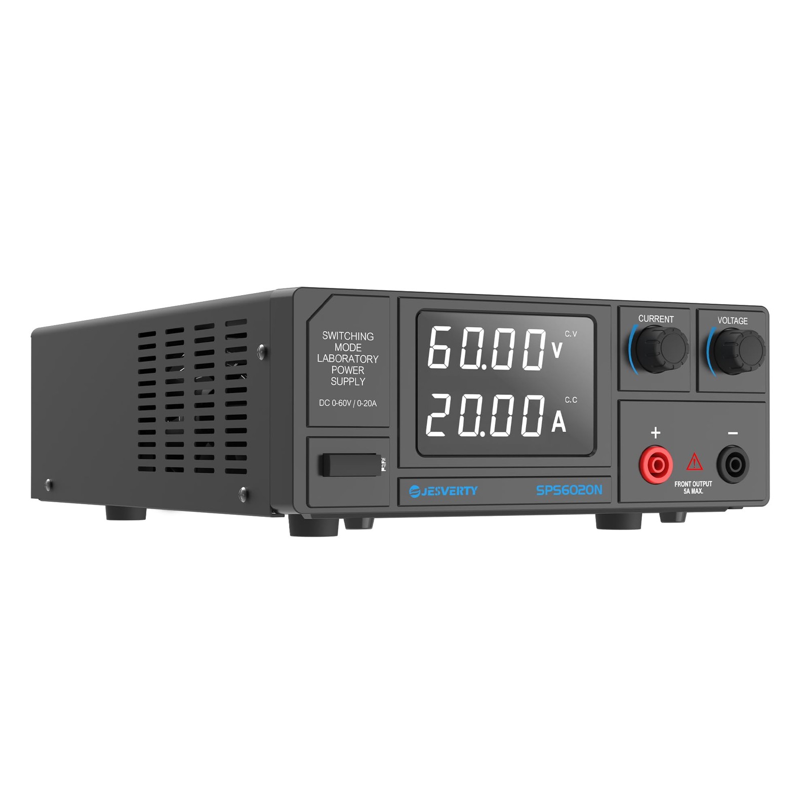 DC Power Supply Variable, 0-60V 0-20A 1200W Switching DC Regulated Bench Powe…