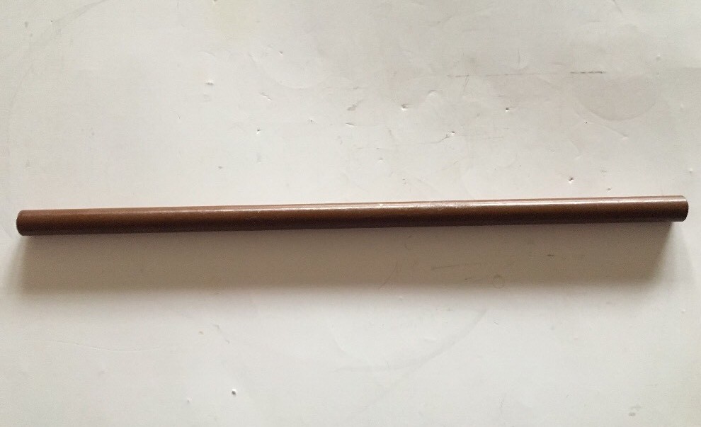 DUPONT VESPEL POLYIMIDE ROD SP-1 BROWN .375 DIA X 9.500″ LENGTH UNFILLED POLYMER