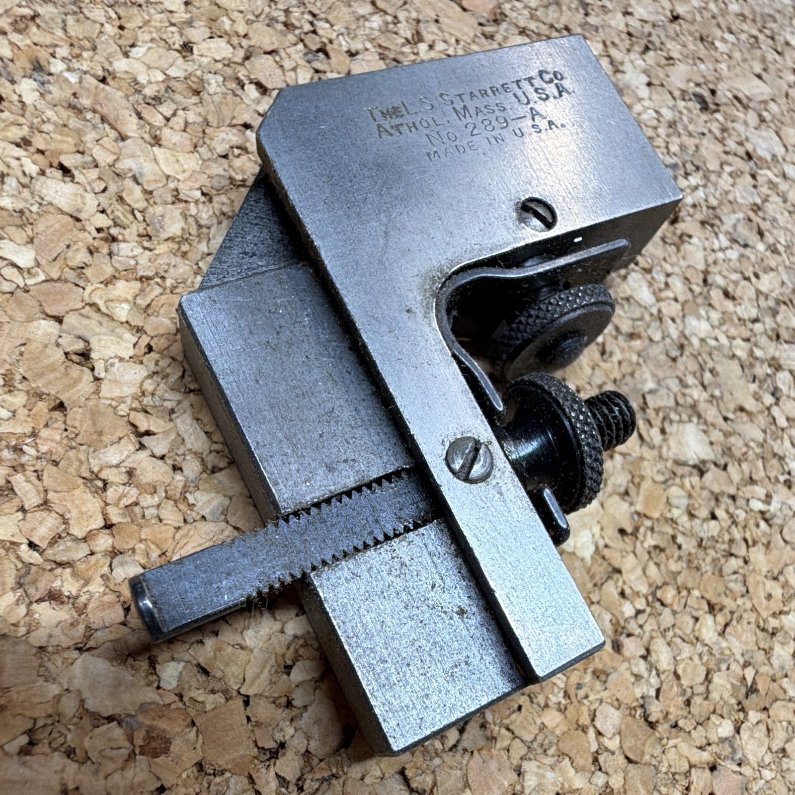 Starrett No. 289-A Combination Square Head Steel 2in Blade 1in Base
