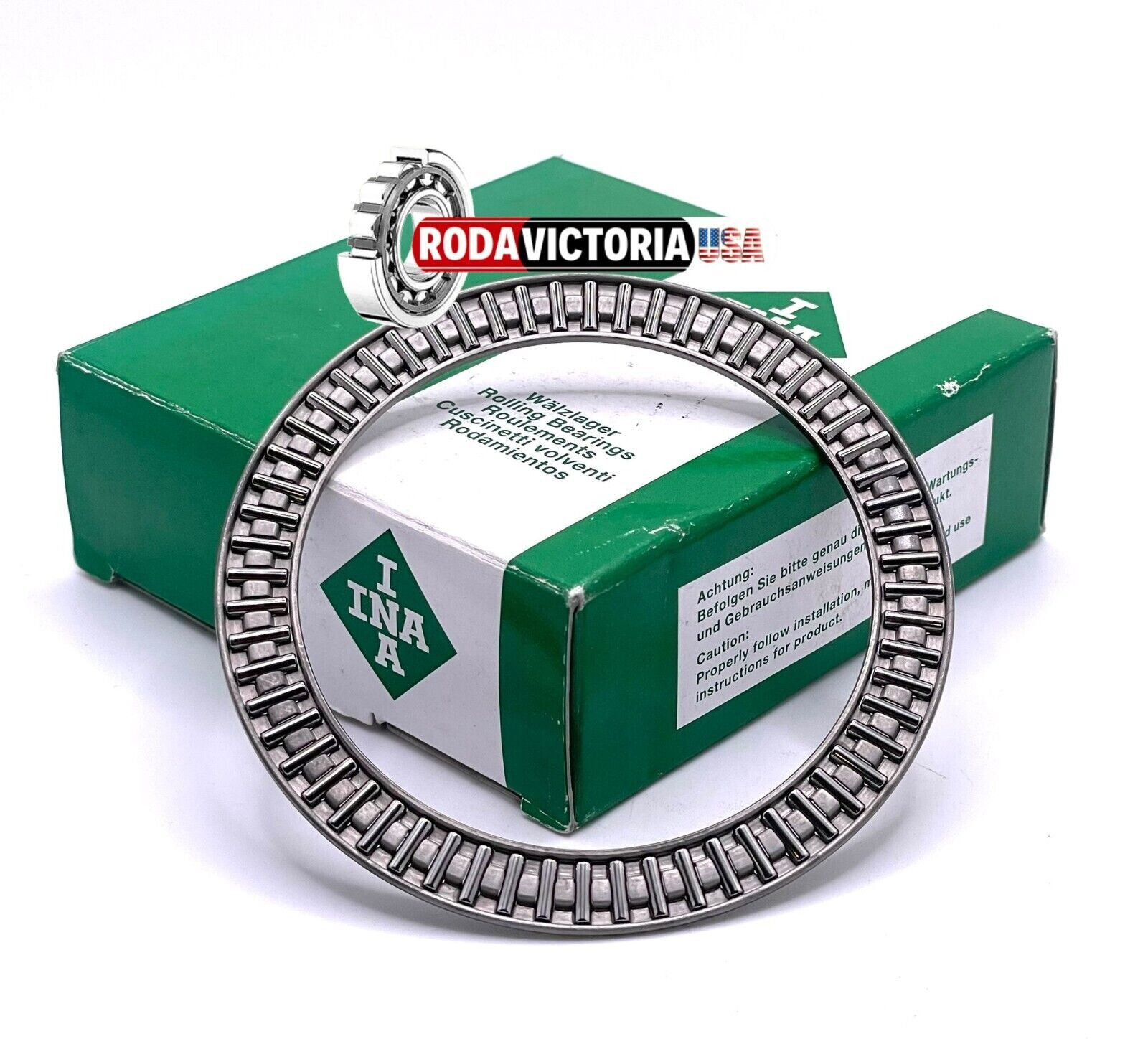INA TC4052 Needle Thrust Bearing, Bore 2.500 In NTA4052