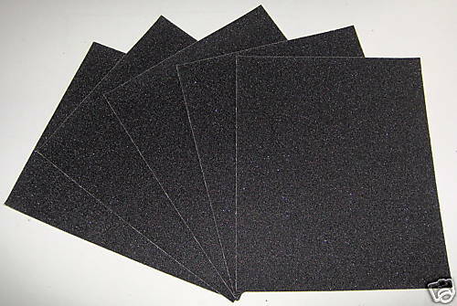 9 x 11 EAC 98 pcs. Pack Box of Fine Sanding sheets 1200 Grit Sand Paper P1200A