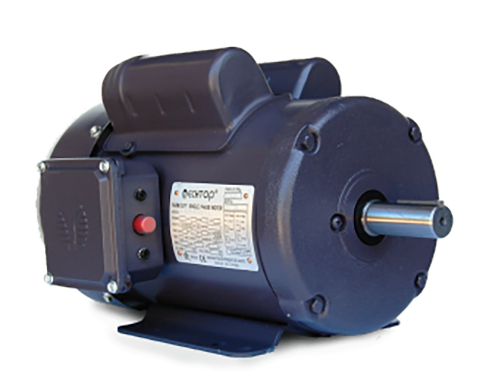 Techtop Electric Motor 7.5 HP 1800 Rpm 1-PH 208-230 Volt 213TZ Frame