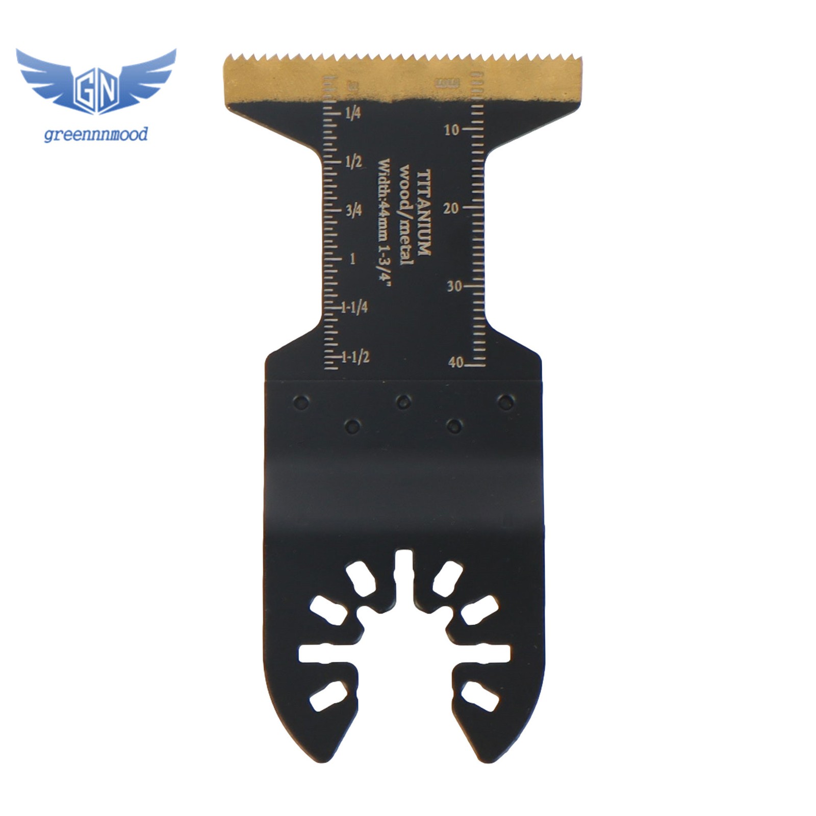 15 PCS Titanium Oscillating Saw Blades Metal Cutting Universal Multitool Blades