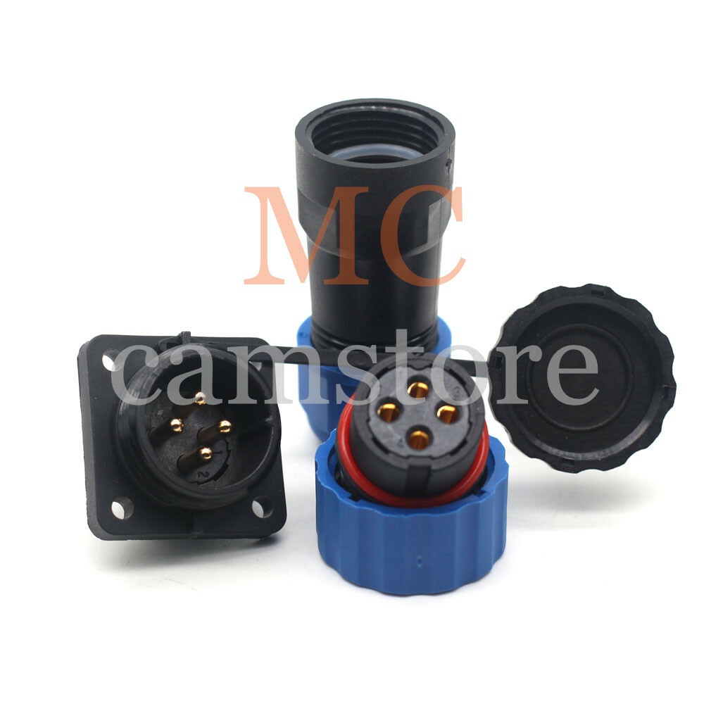 SD20 1-14pin Waterproof Connector, IP67 Electrical Aviation Industrial Plug