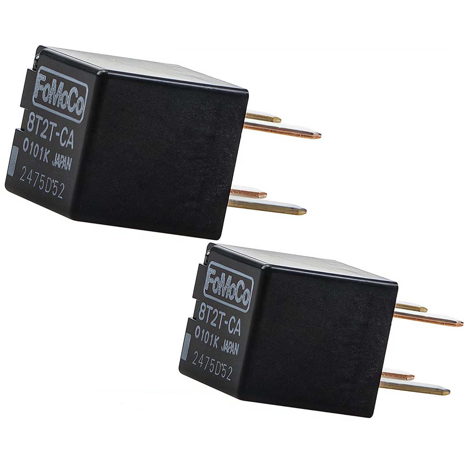 For Ford 4 Pin Multi-Purpose Hight Power Relay Various Models Set Of 2 #8T2T-CA