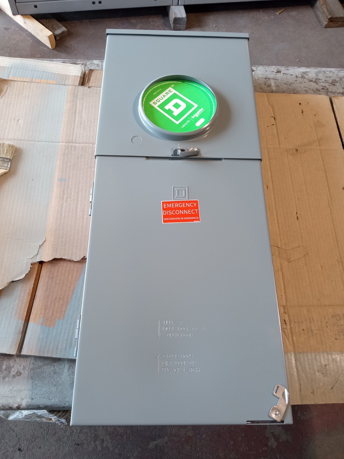 Square D RC816F200C Meter Main Breaker 200 Amp 16-Circuit 8-Space Outdoor