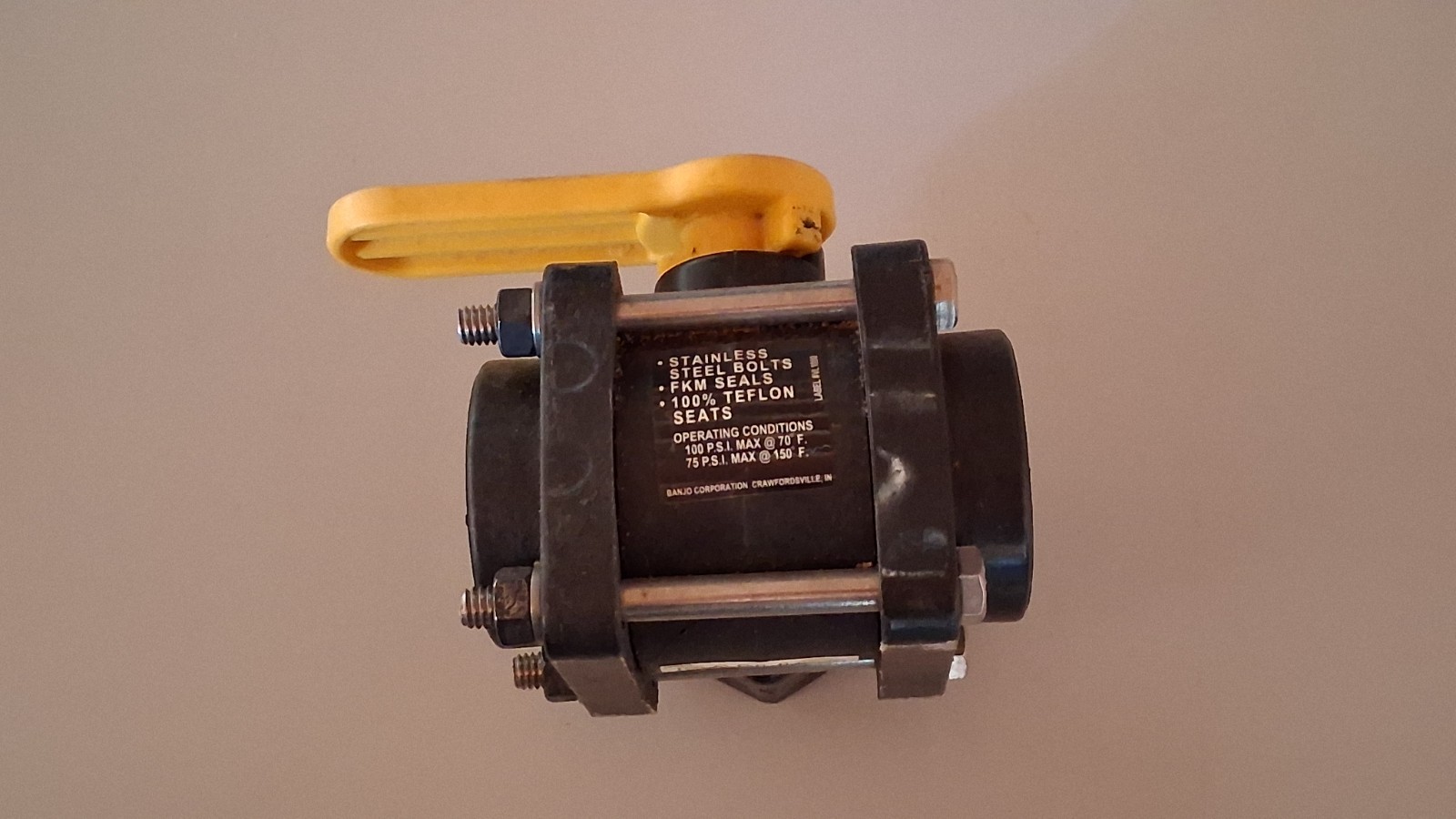 Banjo 3/4 inch 3-way valves