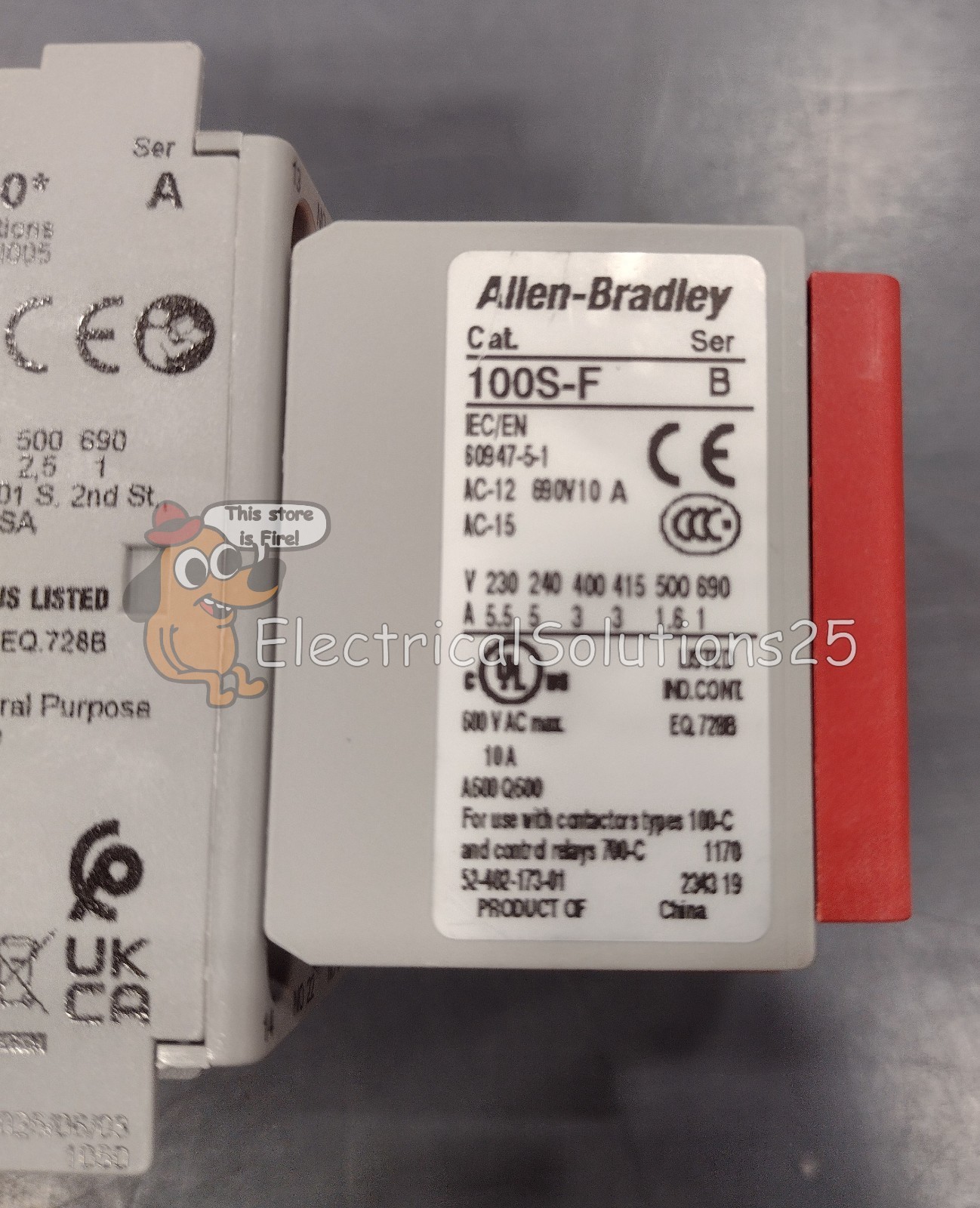 New Allen-Bradley 700S-CF620DC 8-Pole Safety Control Relay – Free Shipping