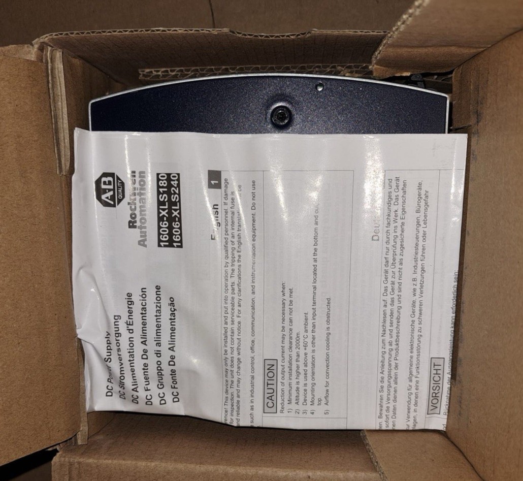 New Allen Bradley Power Supply 1606-XLS180B 1606XLS180B Ser A NextDay Air Availa