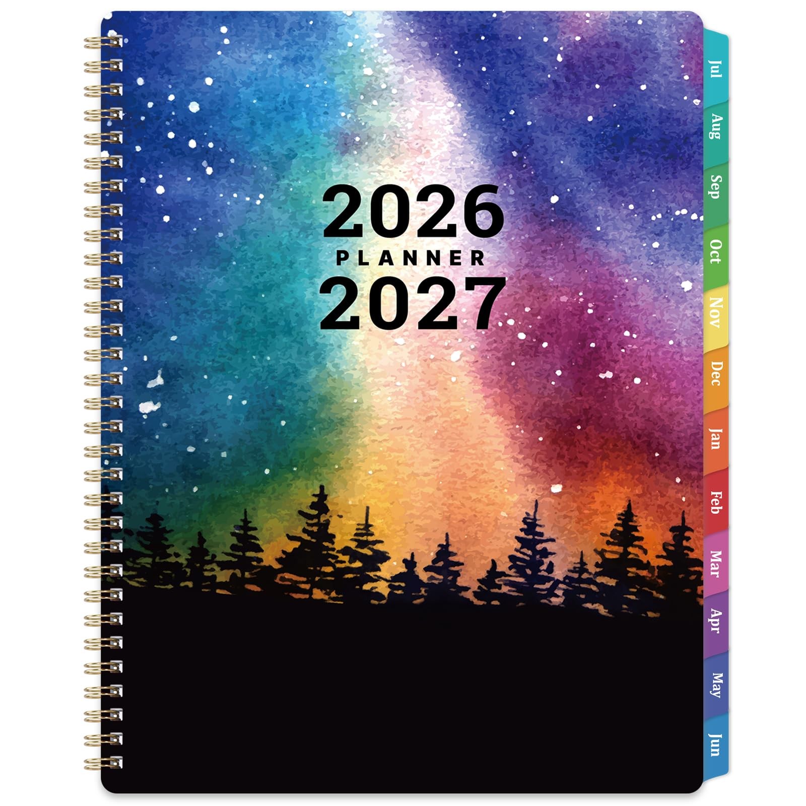 Planner 2026-2027 – Academic 136 pages, 8 X 10 inches, Colorful