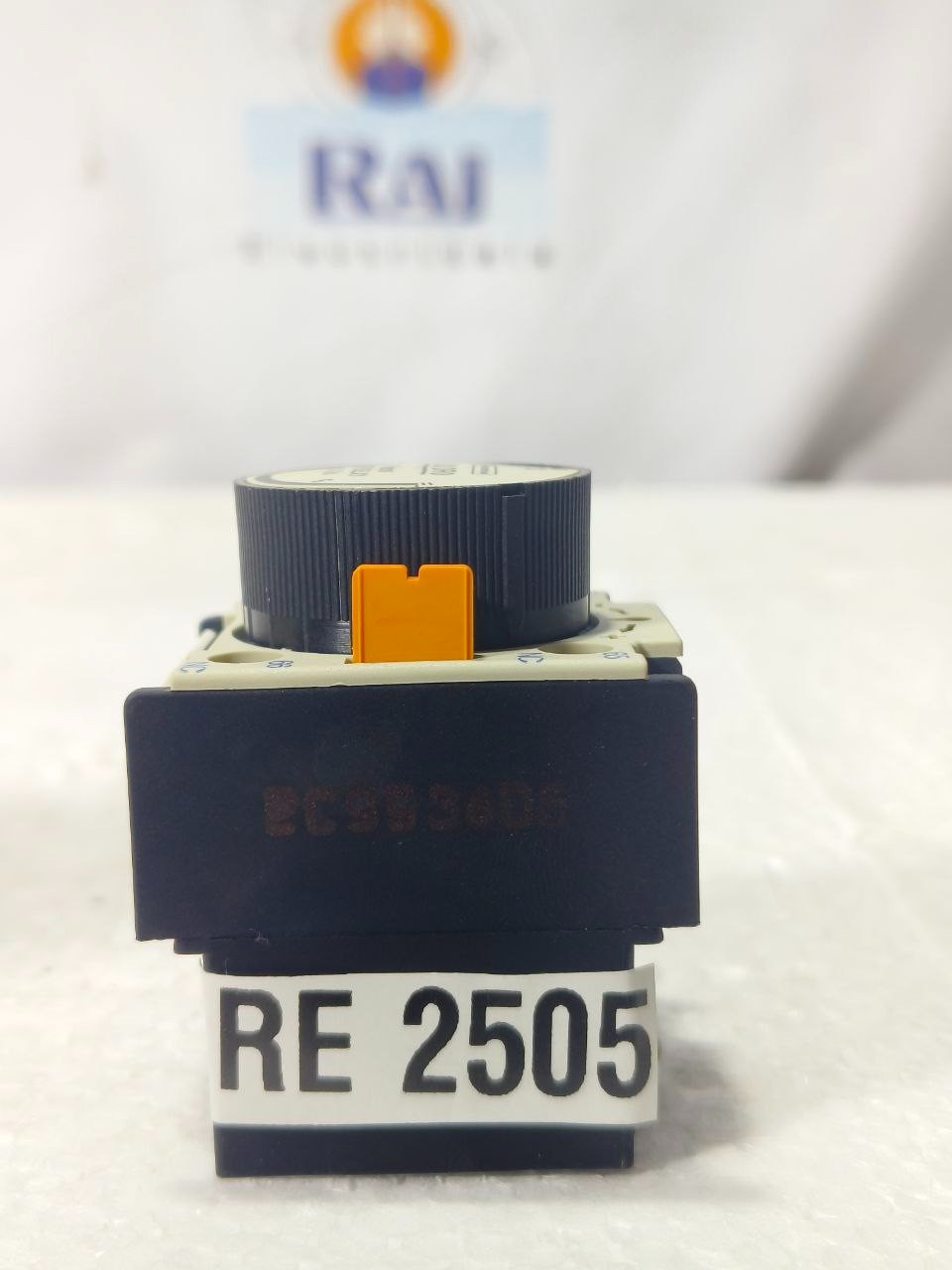 TELEMECANIQUE LA3 DR0 0.1-3 SEC TIME DELAY AUXILIARY CONTACT BLOCK 1NO+1NC