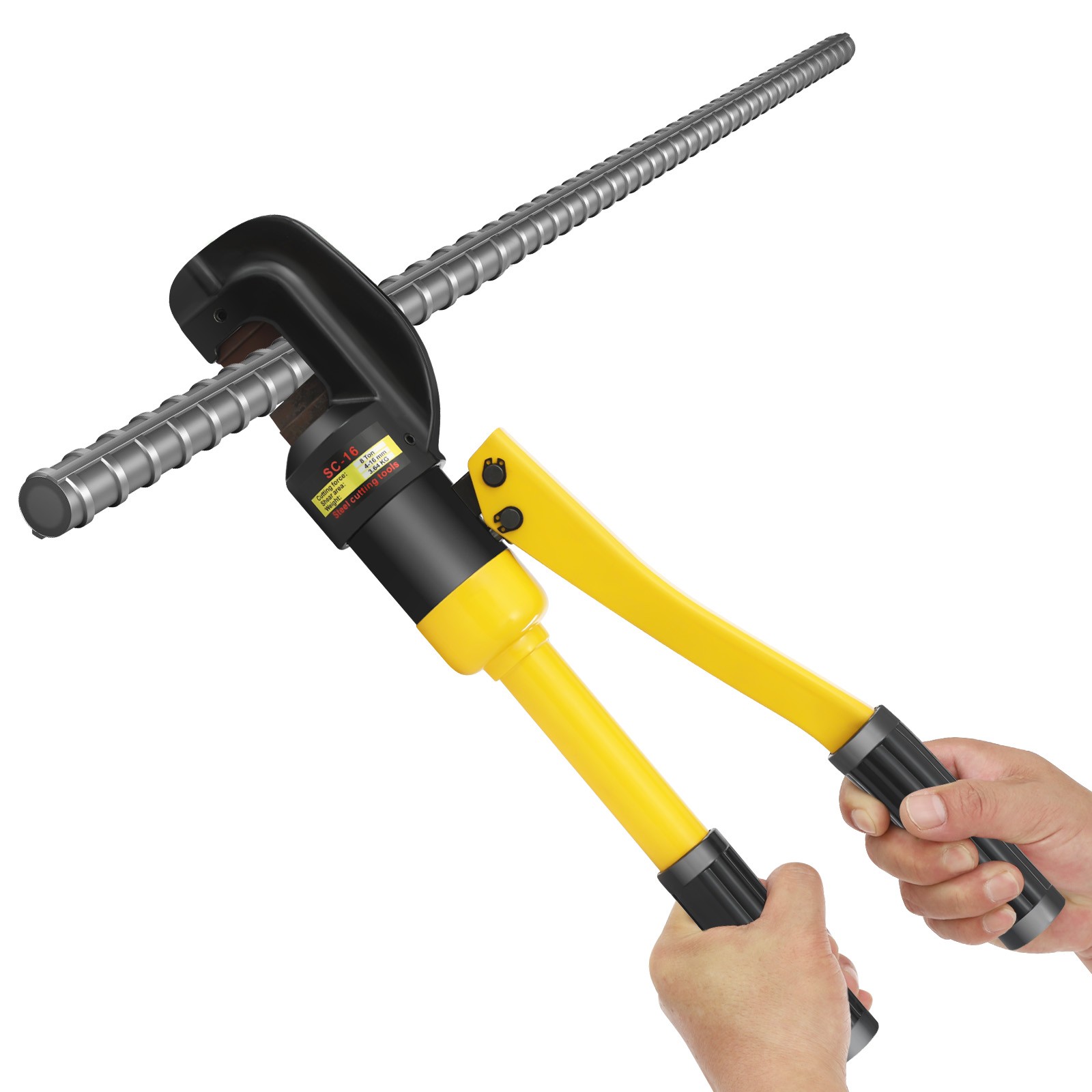Hydraulic Rebar Cutter Portable 8T Steel Cutter 4mm-22mm