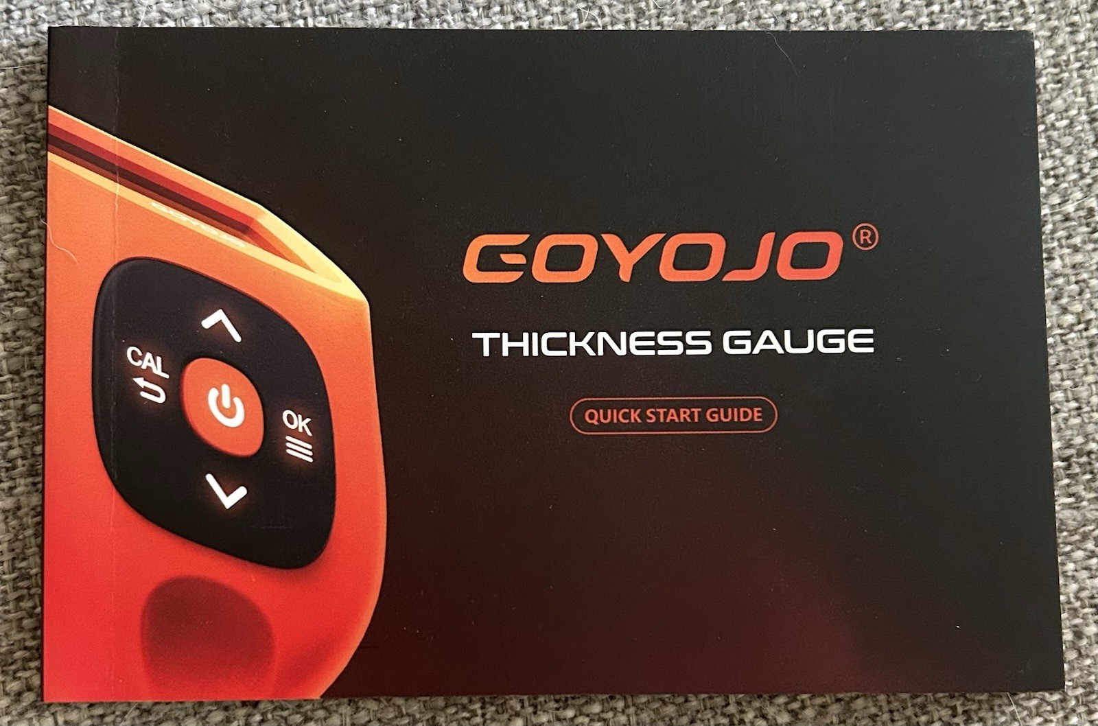 GOYOJO GMT-CTG-2 Digital Coating Thickness Gauge Paint Meter Bluetooth Open Box