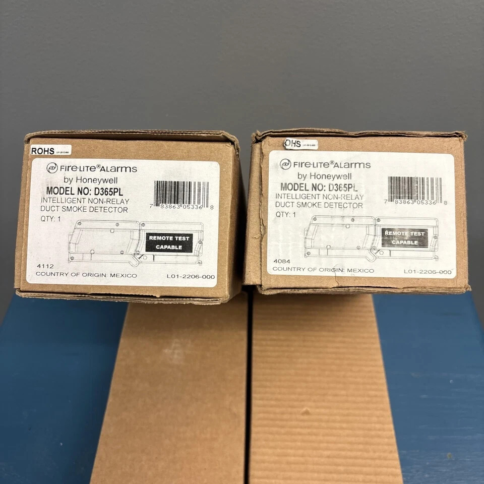 NEW, FIRELITE ( HONEYWELL ) D365PL DUCT SMOKE DETECT. (FREE SHIPPING, 11 AVAIL.)