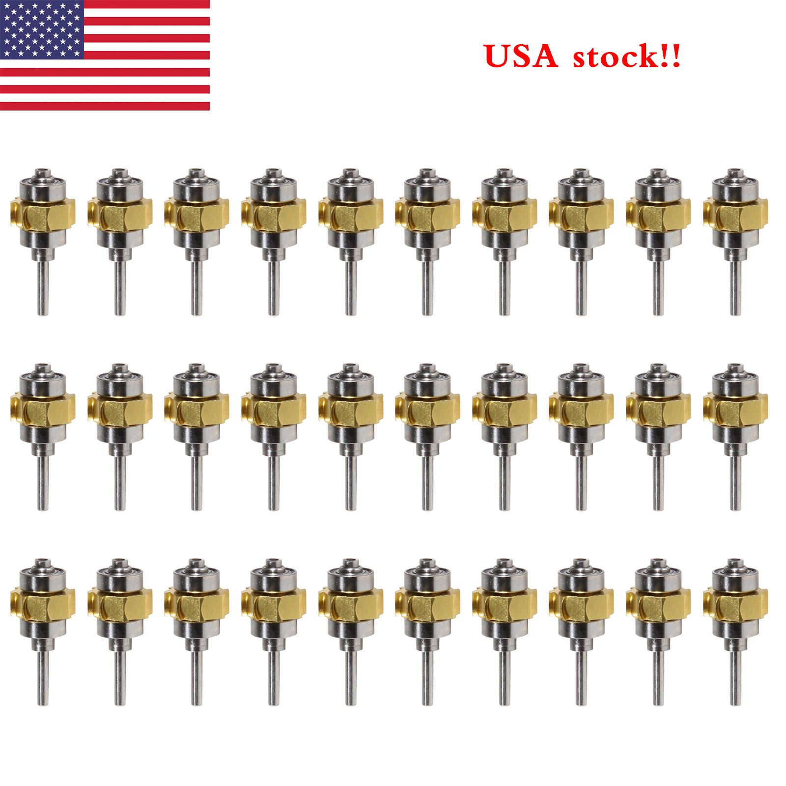 YB6T Dental Turbine Rotor for Fiber Optic LED High Speed Standard Handpiece YB6