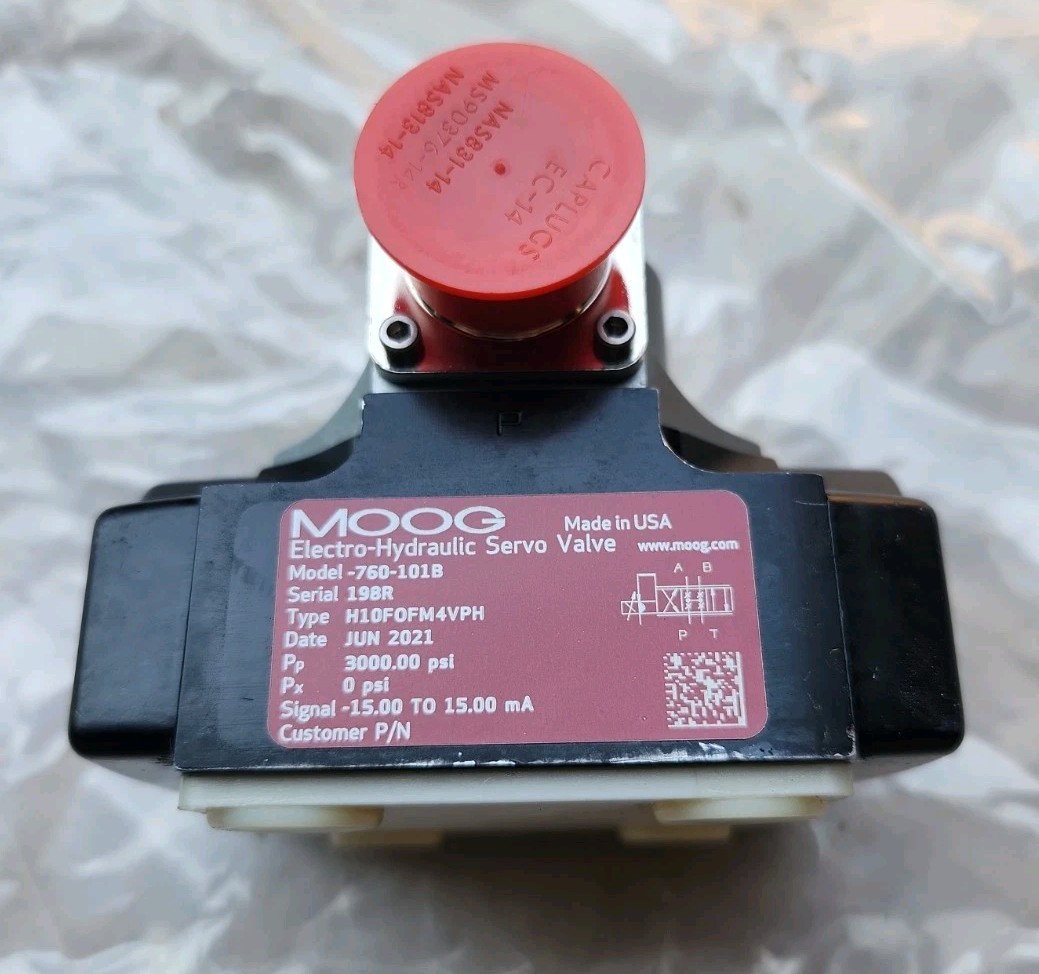 MOOG 760-101B SERVO VALVE