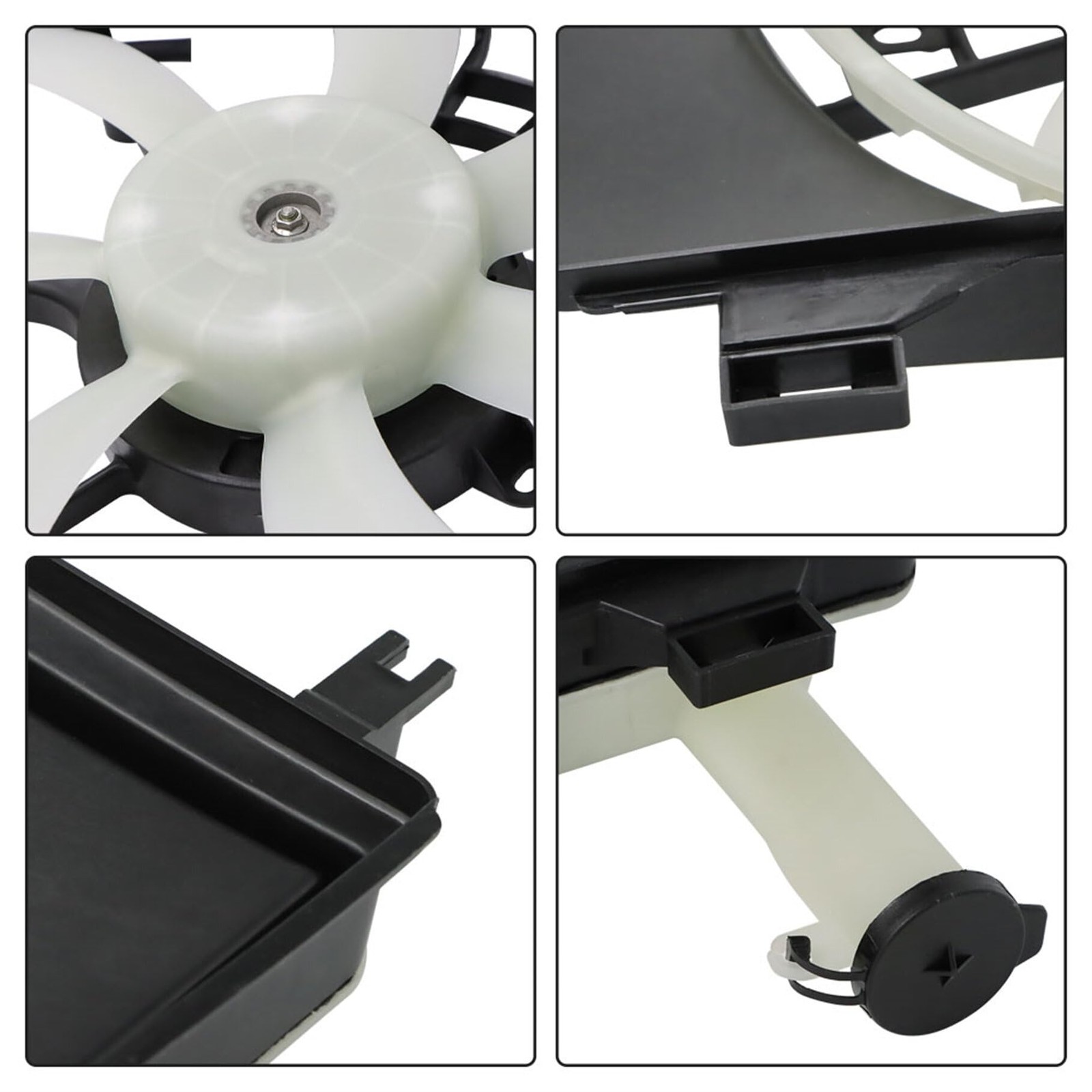 Radiator Condenser Fan Assembly for 2007-2019 Yaris 2008-2014 xD 1671121110