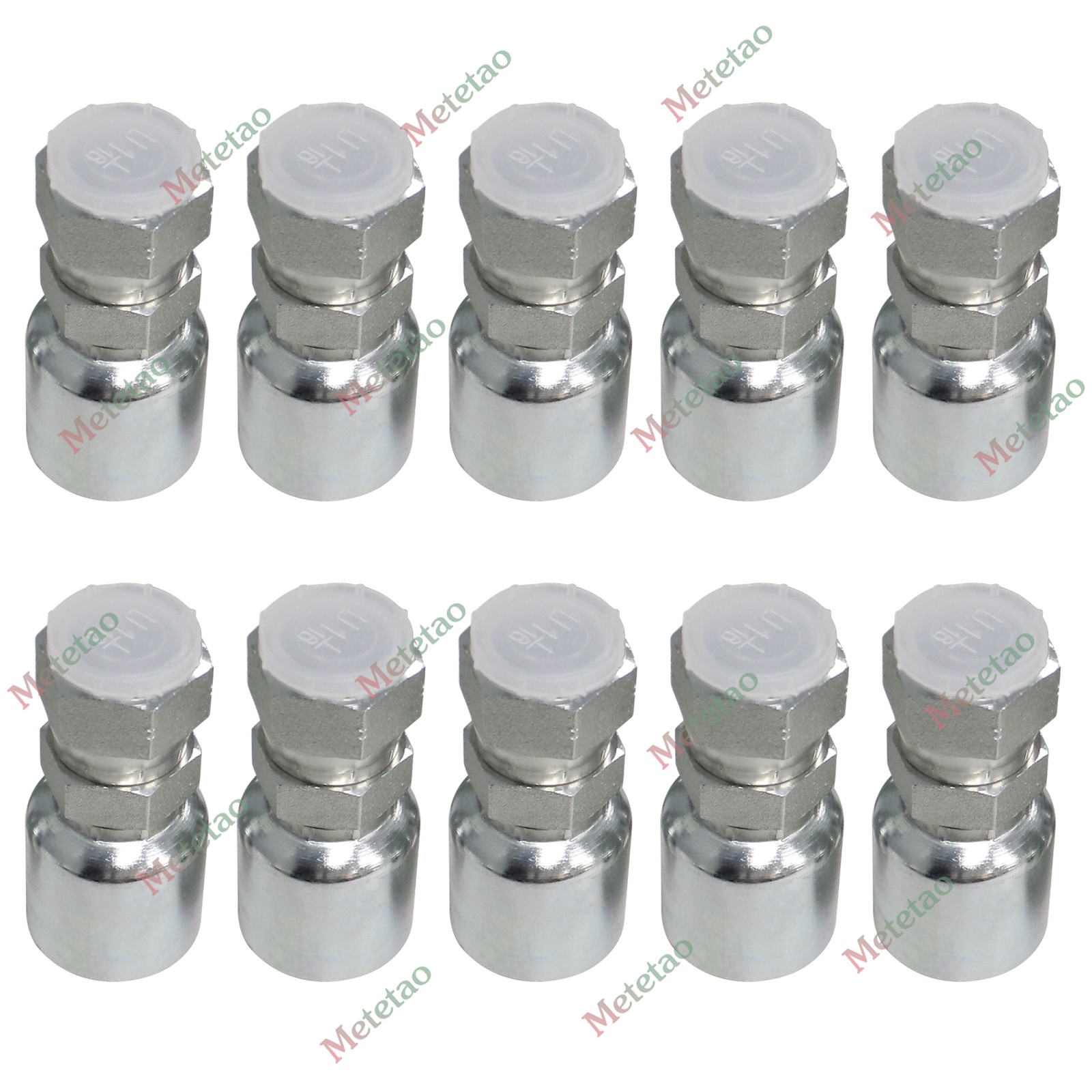 10PCS 10643-12-12 HYDRAULIC HOSE FITTINGS For Parker 3/4″ FEMALE JIC