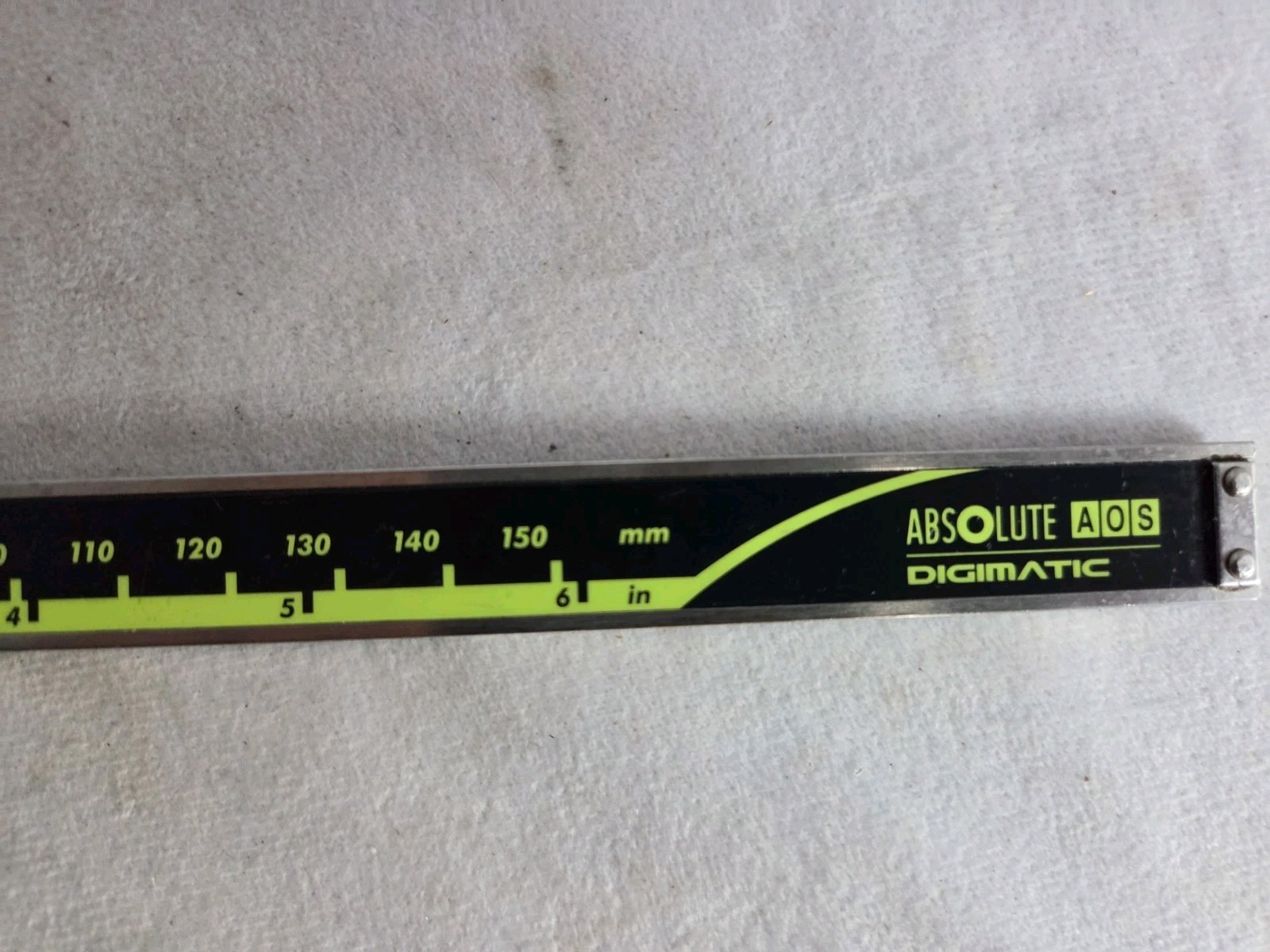Mitutoyo 500-196-30 Digital Caliper | 0-6″ (150mm) Cd-6″asx