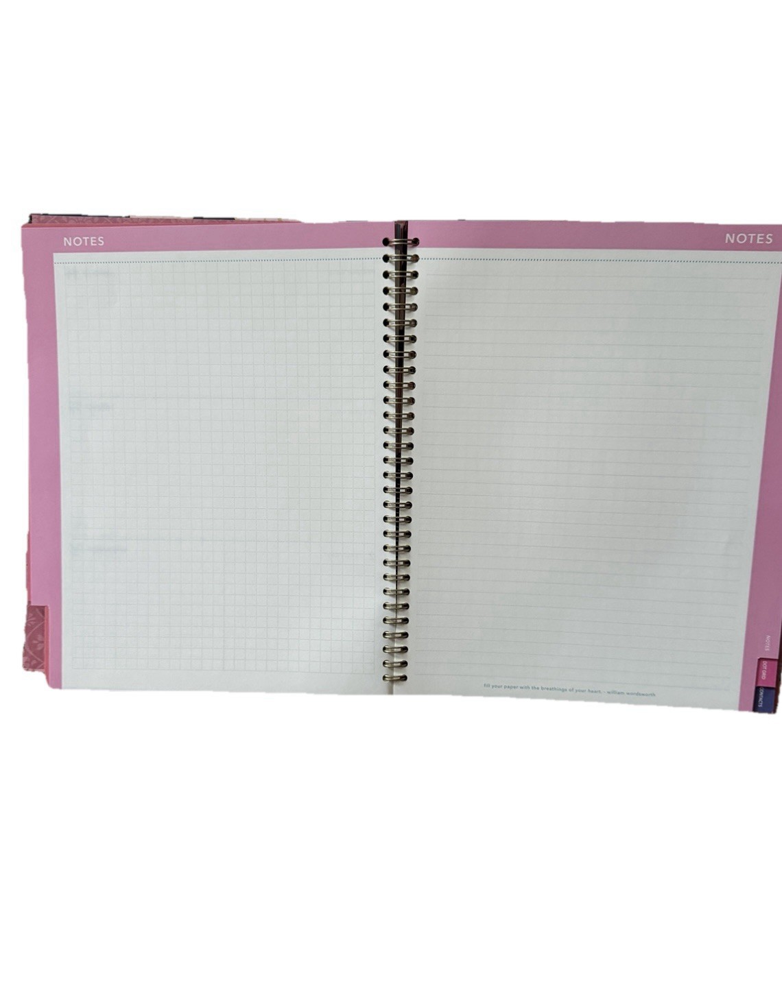 2026 Clementine 12 month Planner Peach/ Pink Floral Planner size 8×6.5” Small