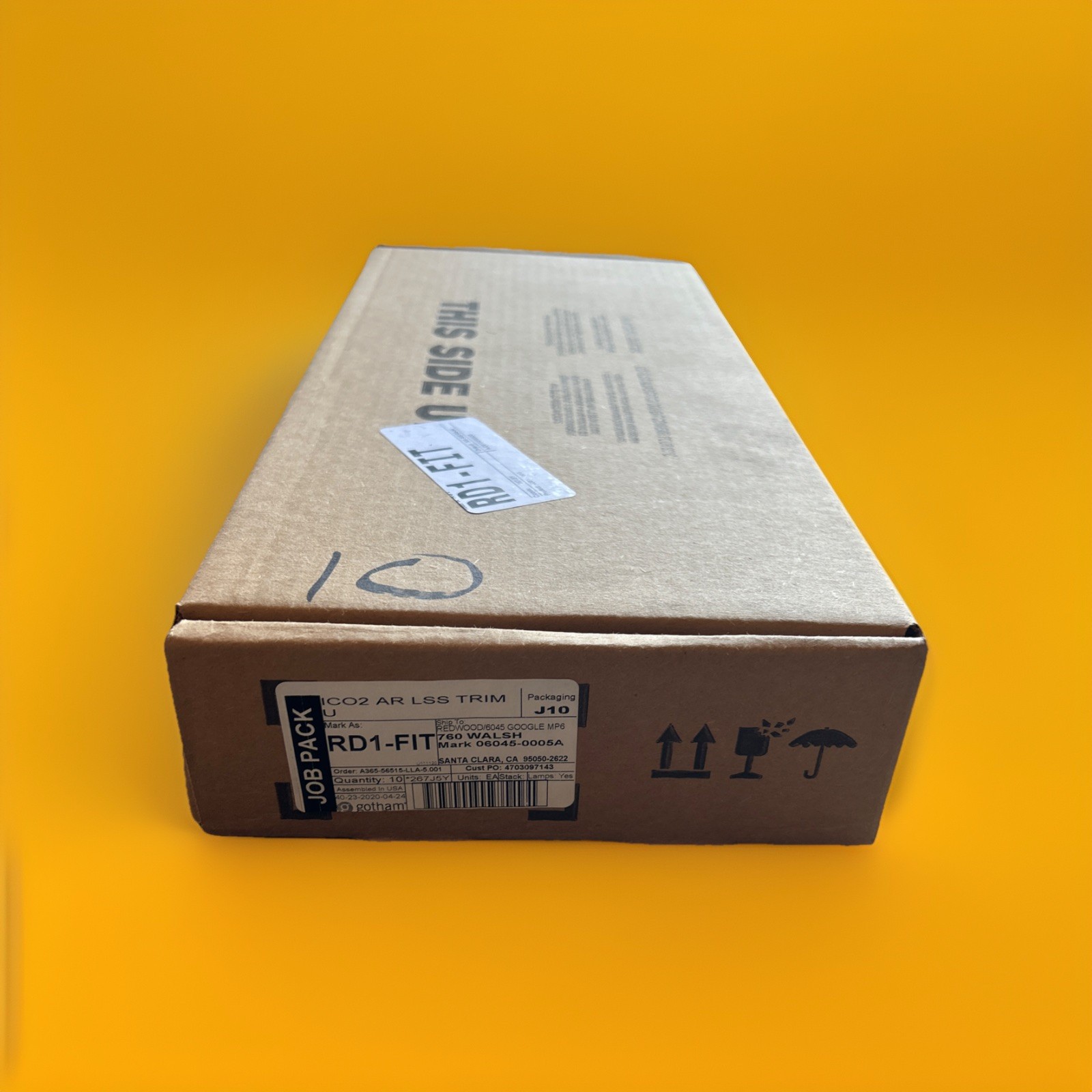 🔥 10 Units ~ Gotham ICO2 2″ Downlight Trim AR LSS 267J5Y🔥