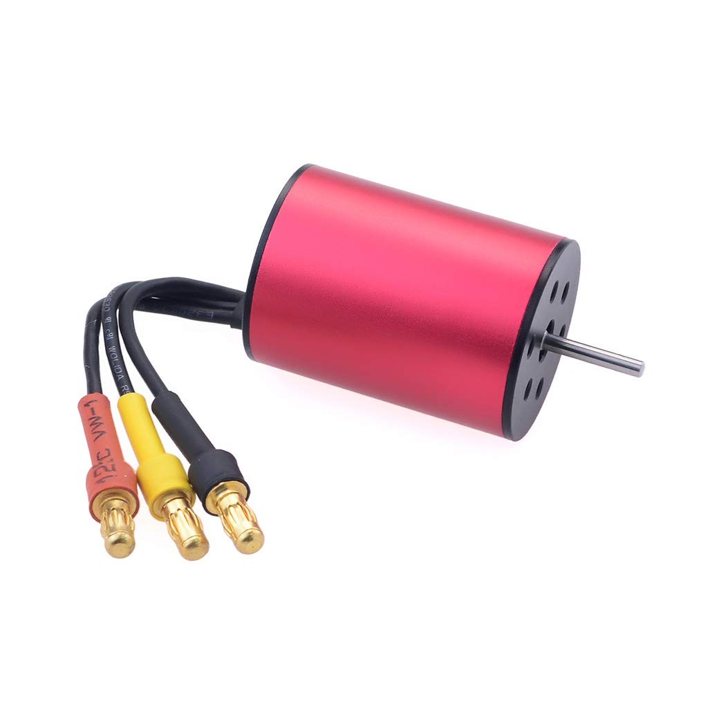 Replacement 2430 6300KV Brushless Motor Shaft 2.0mm 25A ESC For 1/16 1/18 Car