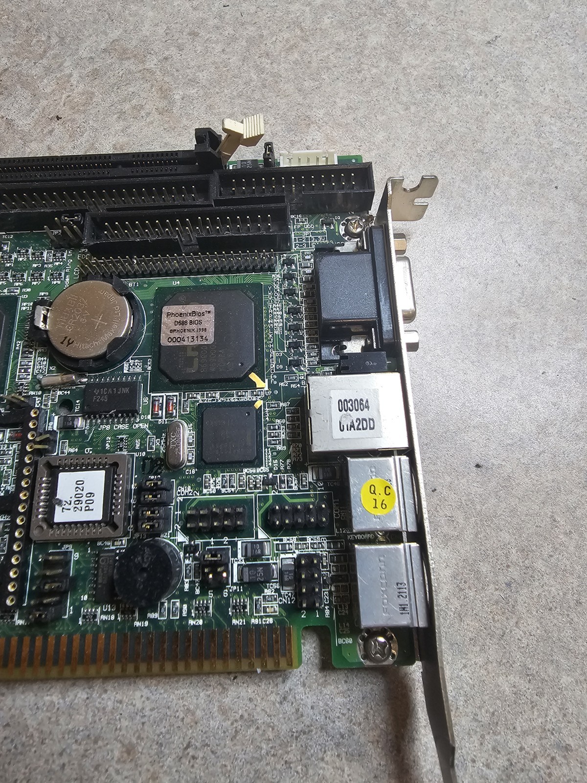 NEXCOM NUPRO-592 Rev 1.3 ISA Industrial Single Board Computer Socket 7 SBC