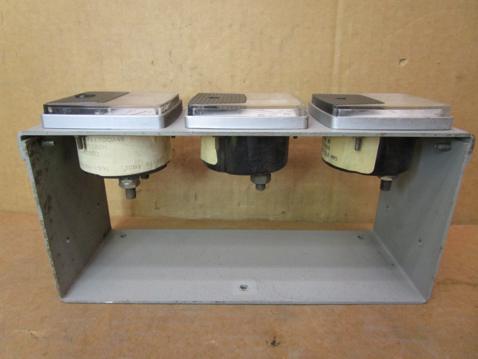 GE Erie 0-100 %Field Amps FS=4.81VDC 1 KOhm/V 200-0-200 %Load Gauge Assy 51592LR