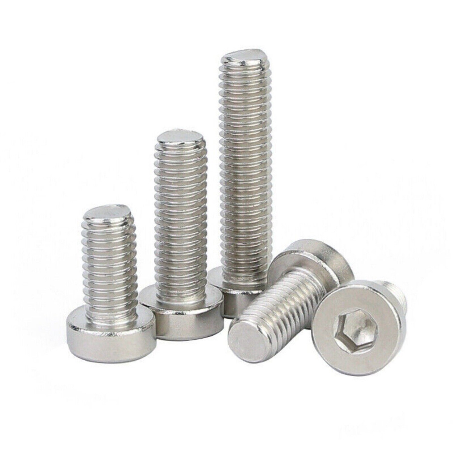 M3-M10 Allen Hex Hexagon Socket Ultra Thin Low Flat Wafer Cap Head Screw Bolt