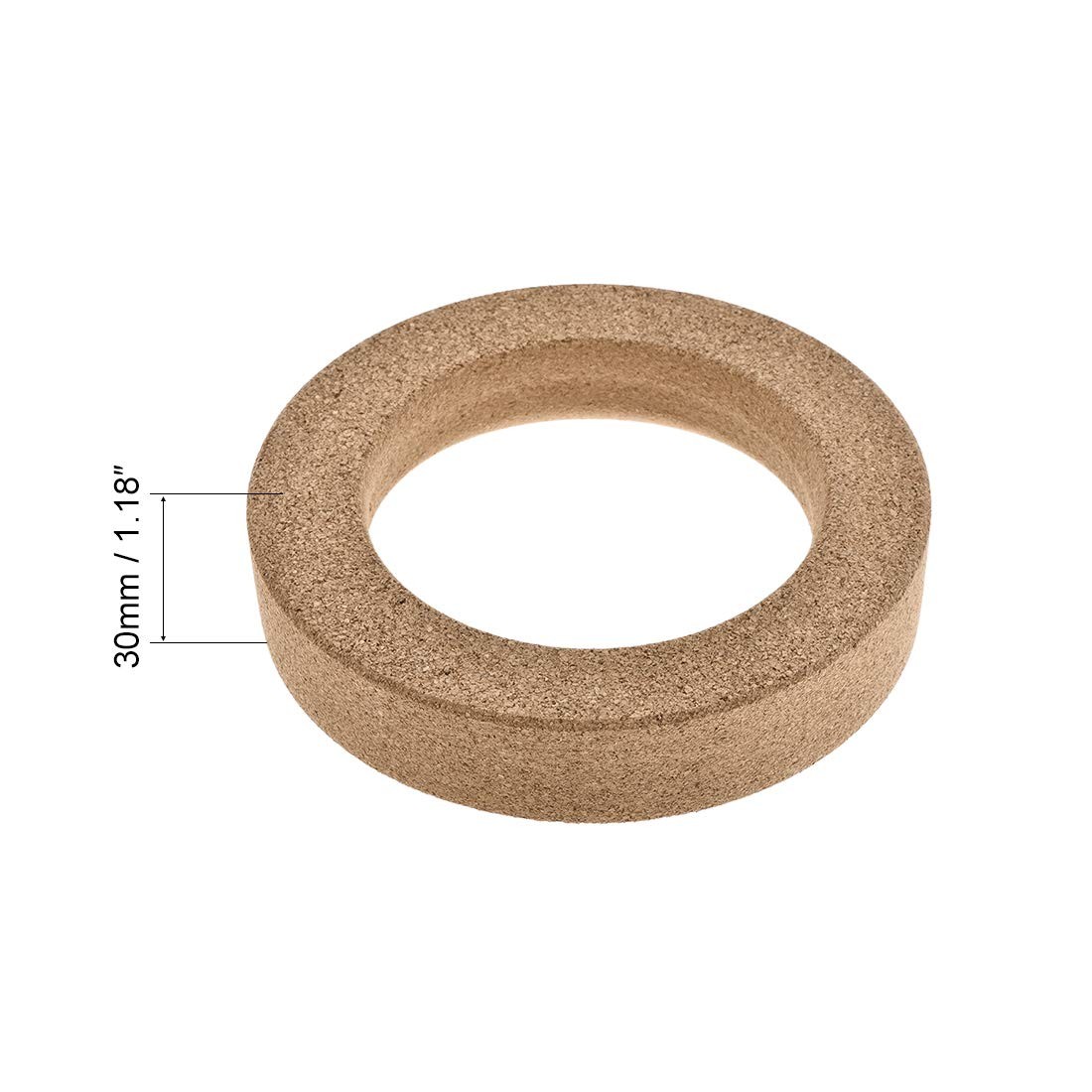 uxcell Lab Flask Support Cork Stand 140mm Diameter Round Bottom Holder