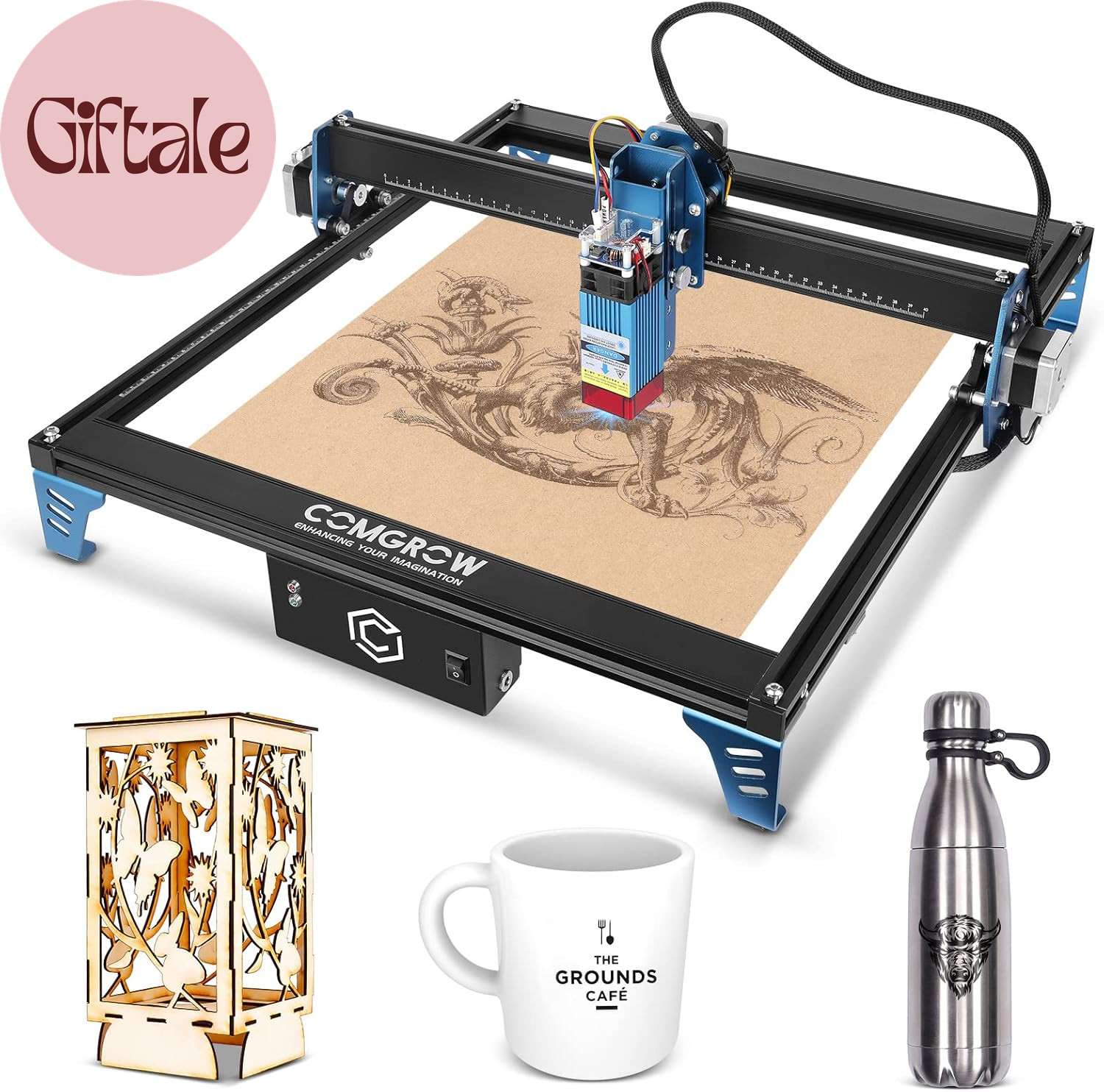 Z1 Laser Engraving Machine 5000Mw Output Power, Laser Cutter and Engraver Machin