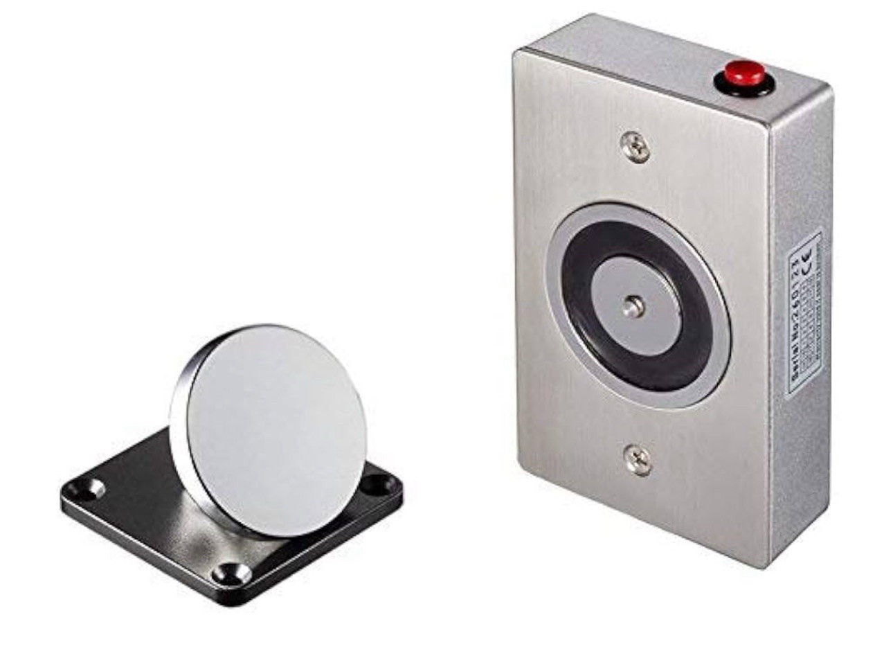 UHPPOTE 50kg 110Lbs Force American Wall Mount Emergency Smokeproof Door Holder
