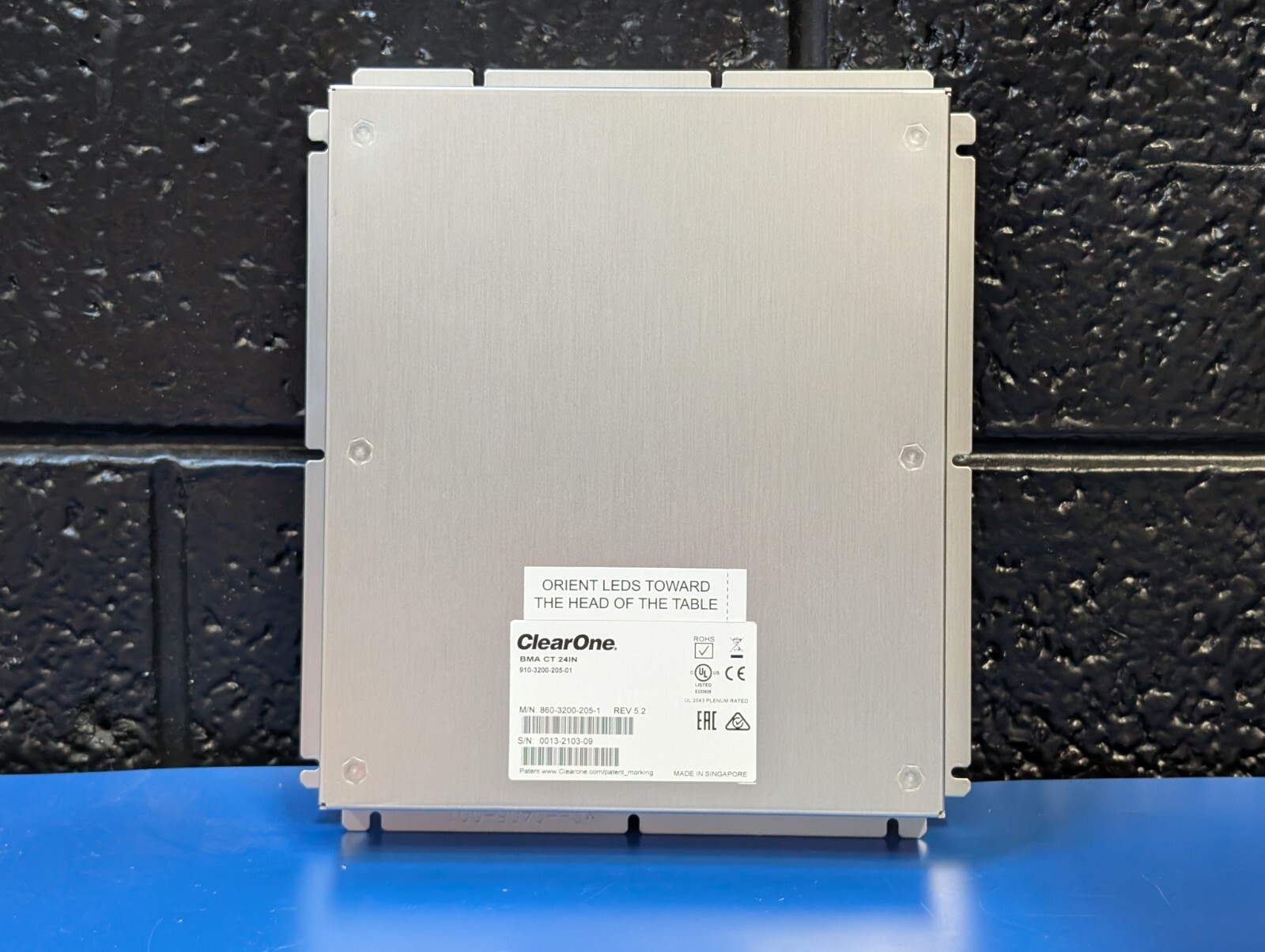 ClearOne 860-3200-205-1 REV 5.2 BMA CTH 24IN Mic Array Controller Module
