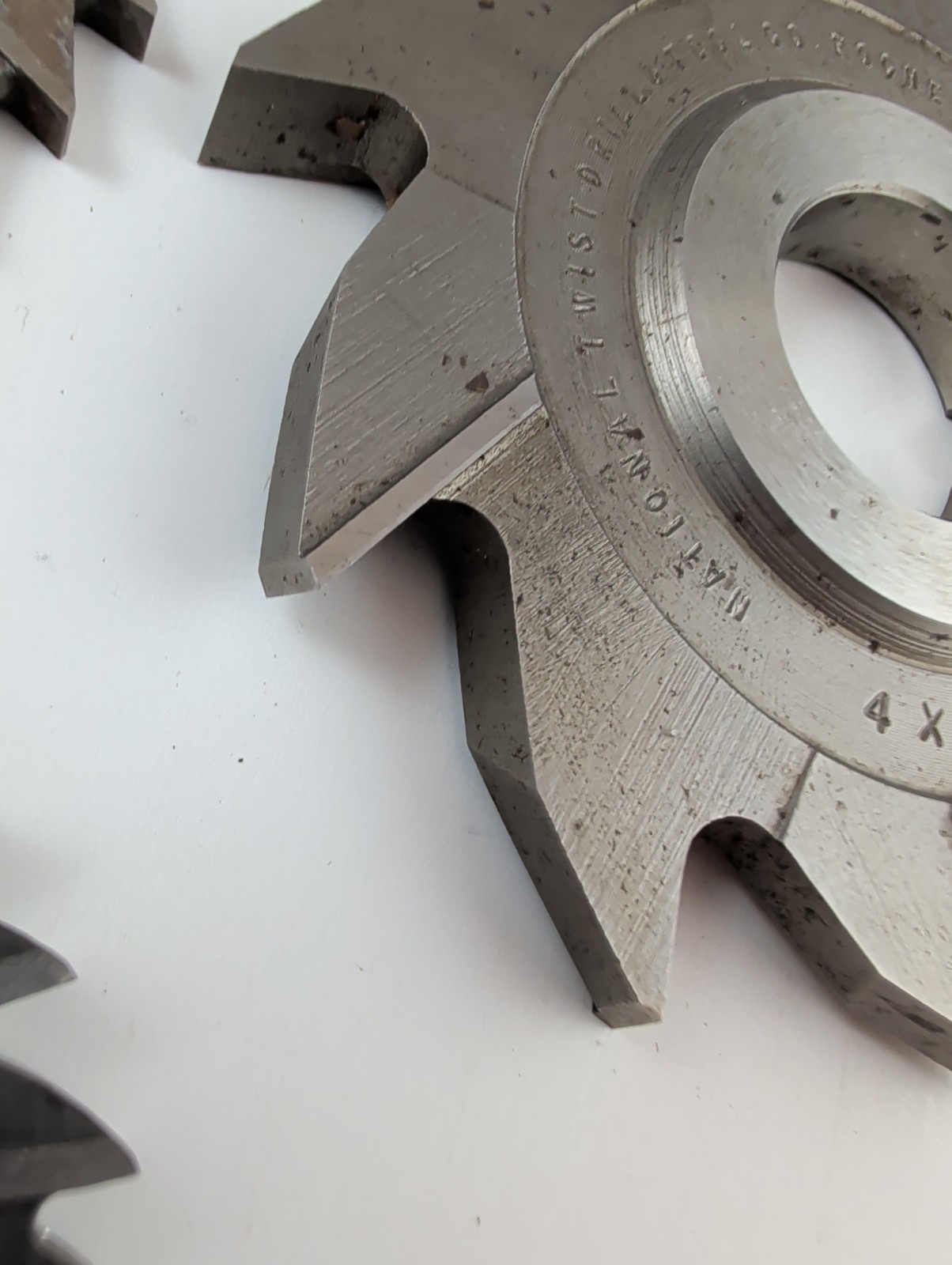 USA Made 1″ Arbor Hole Side Mill Cutter Lot HSS 3″ 4″ Horizontal Milling