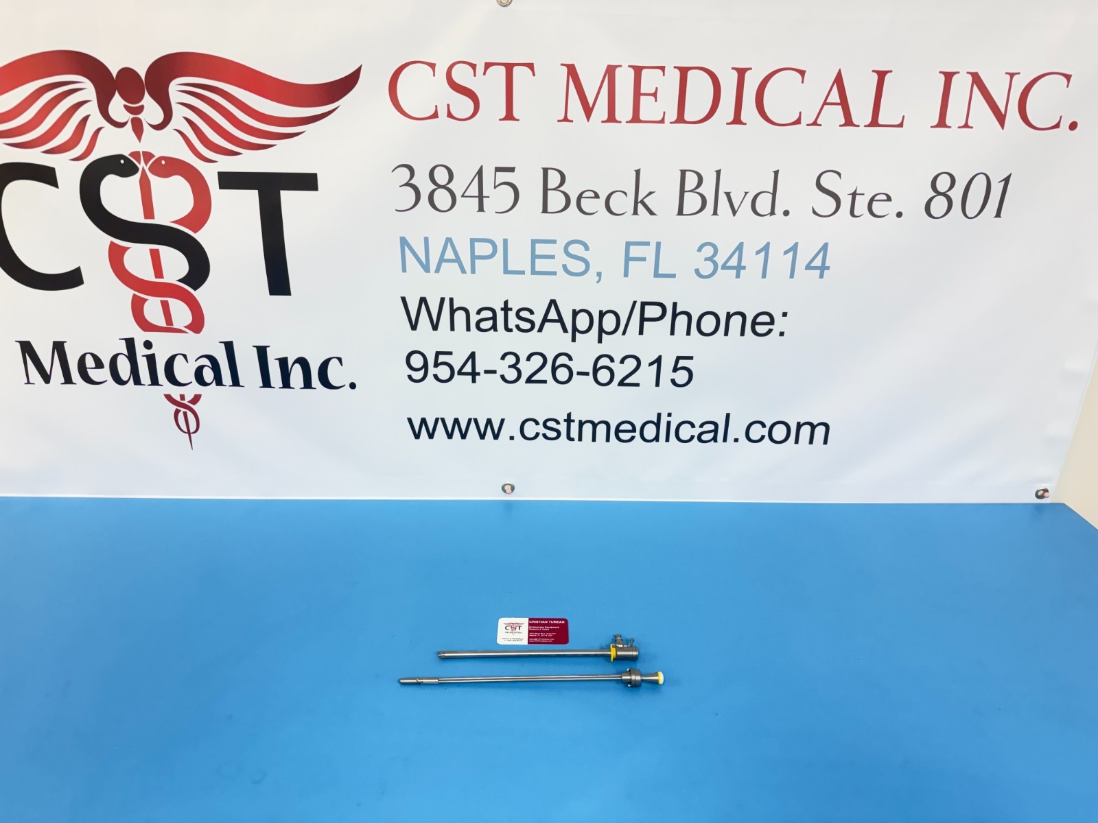 Karl Storz 27040BO Resectoscope Sheath, 24 Fr. & 27048CK Deflecting Obturator