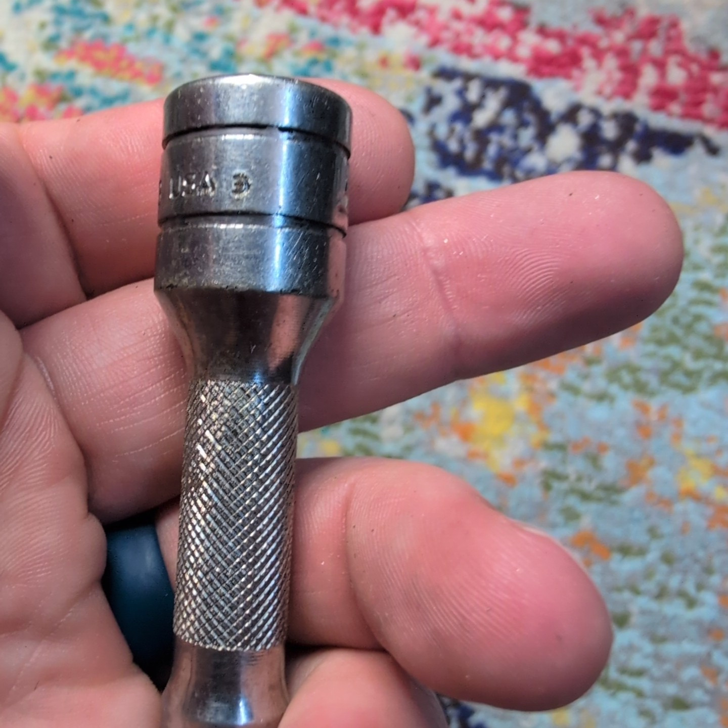 Snap On fxk3 3/8 drive 3″ knurled friction ball extension