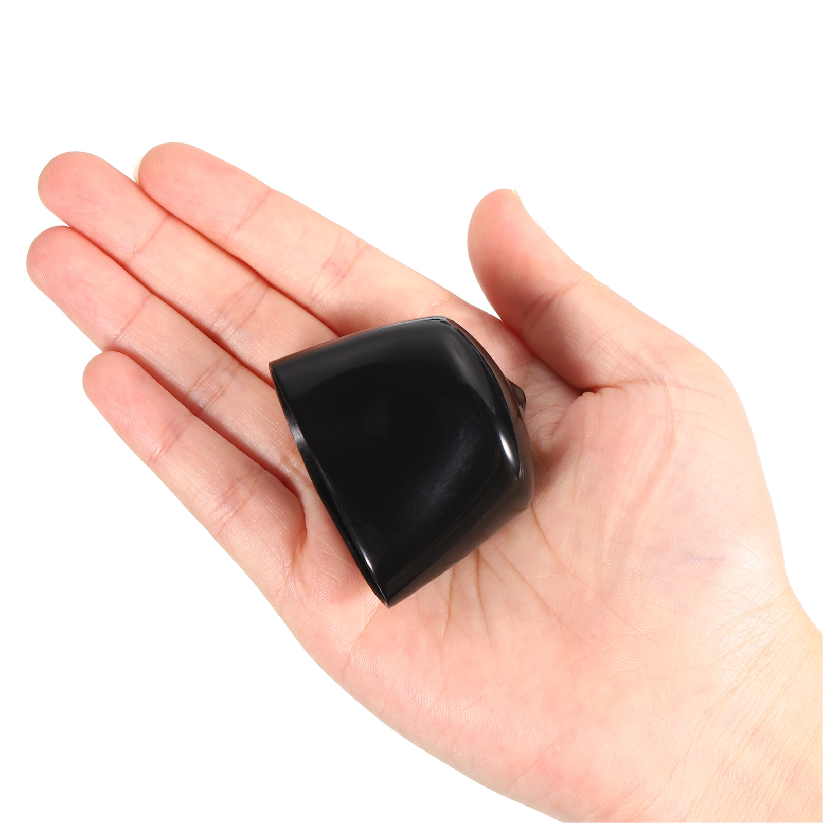 12Pcs 1 5/16″ ID Round Rubber End Caps Flexible Rubber Bolt Covers Caps Black