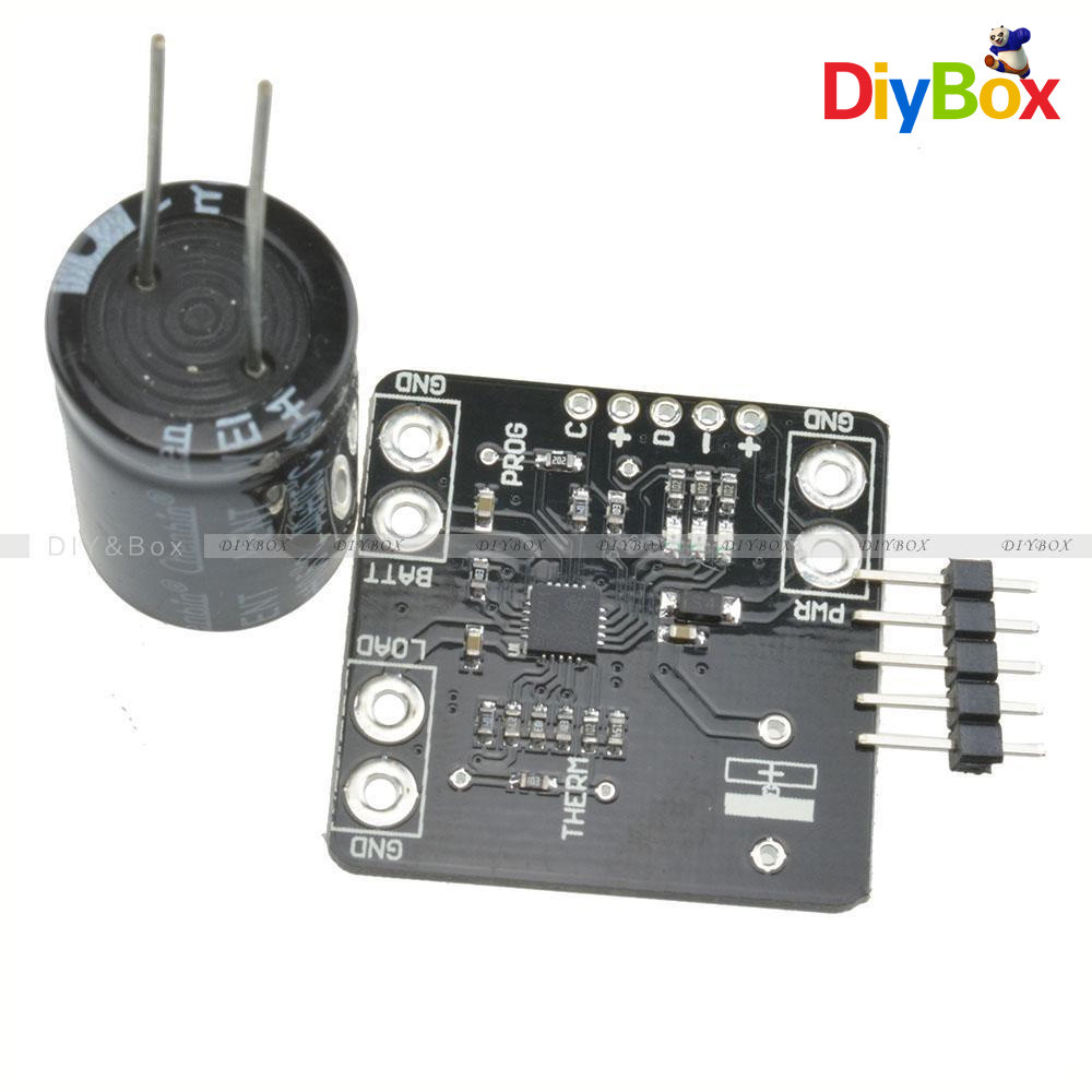 MCP73871 USB DC Solar Lipoly Lithium Lon Polymer Charger 3.7/4.2V Battery Module