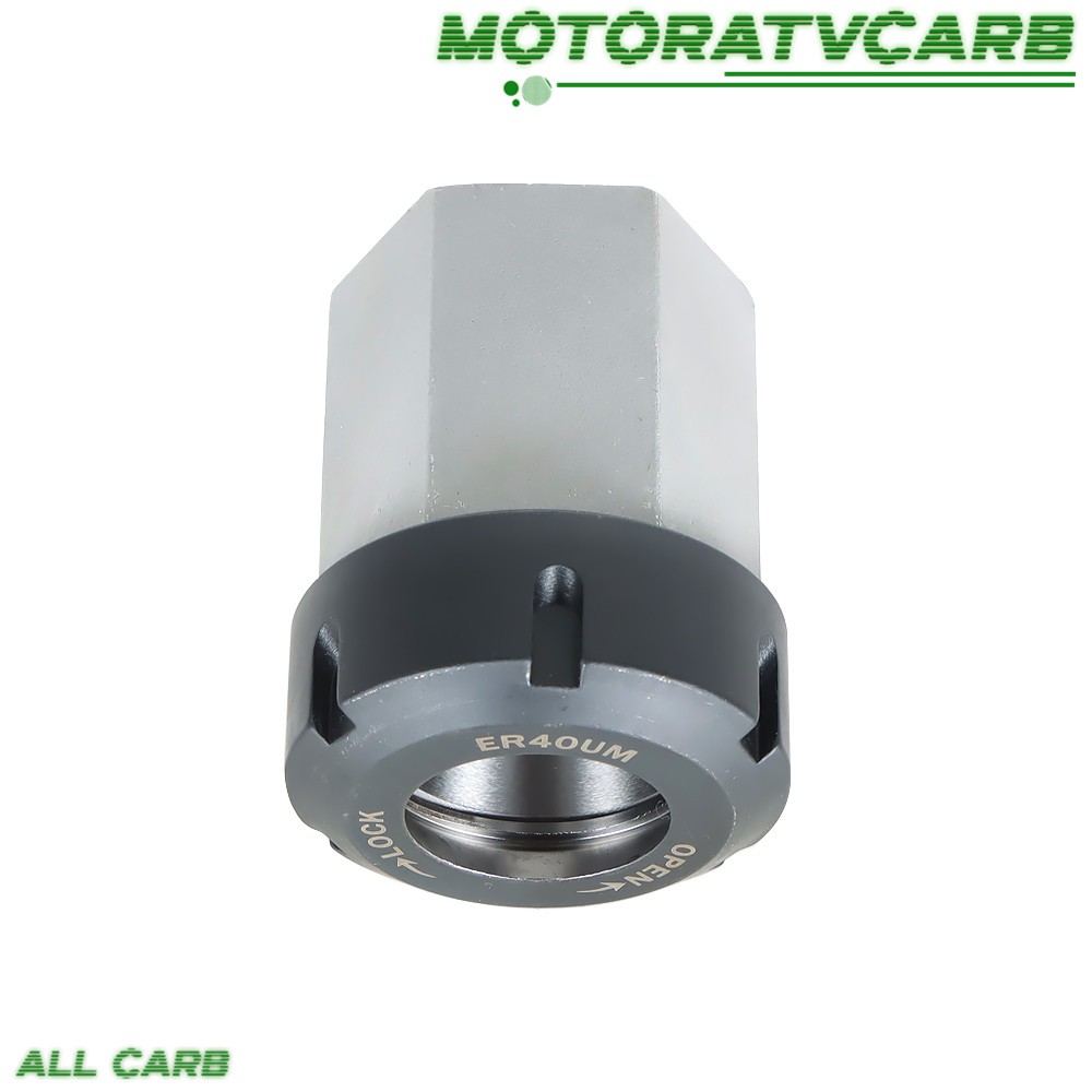 ALL-CARB ER-40 Hex Collet Block Chuck Holder for CNC Lathe Engraving Machine