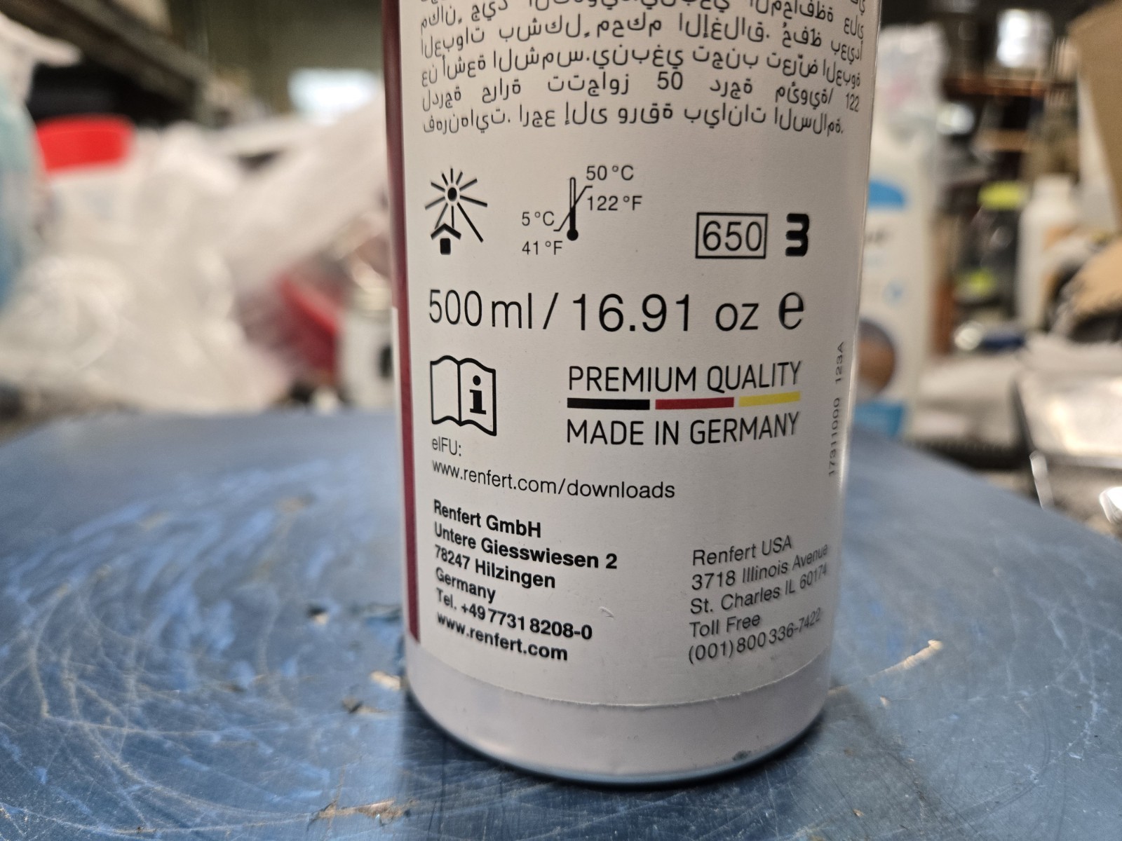 Renfert Scanspray Classic (17311000)- Aerosol Can 500ml