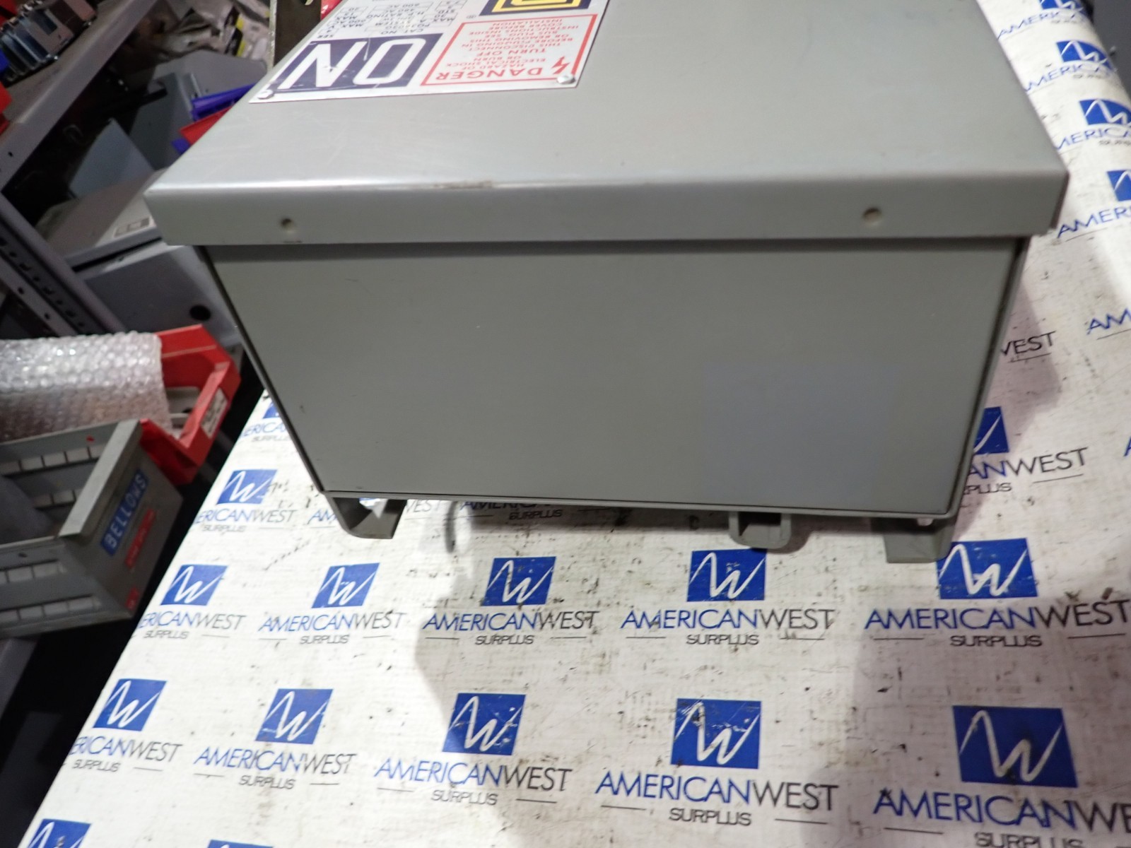 Square D PQ3603G 30 amp 600 volt Fusible 3 Phase 3 Wire Vertical Bus Plug BP625