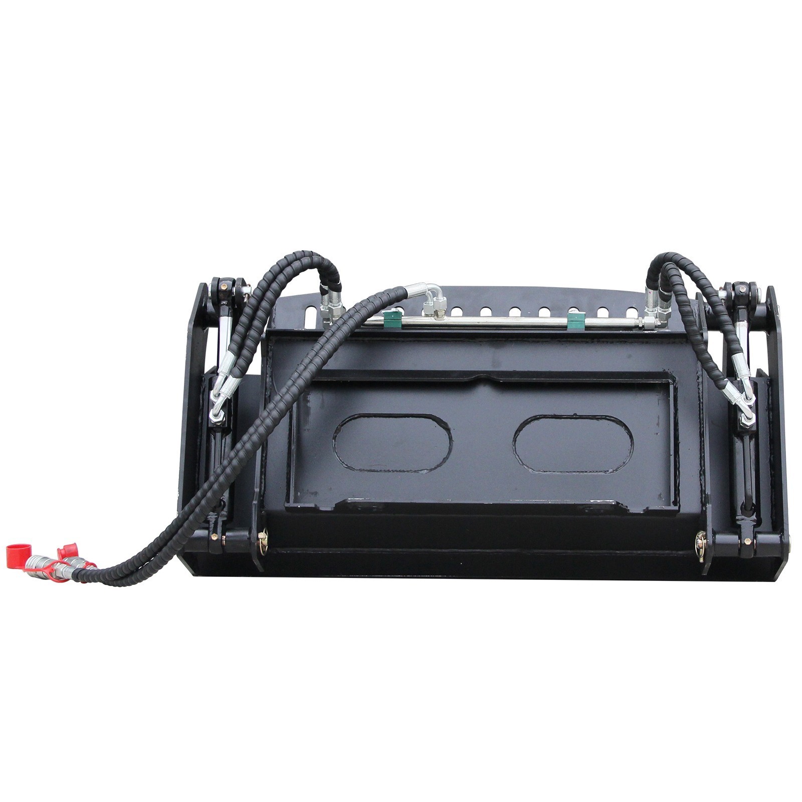 FREE SHIPPING 4-in-1 Combination Hydraulic Bucket Fits Mini Skid Steer Loader