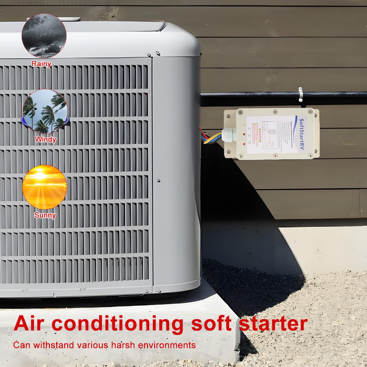 A/C Soft Starter Control Kit Enables Easy Start an A/C & Appliances on RV 240V