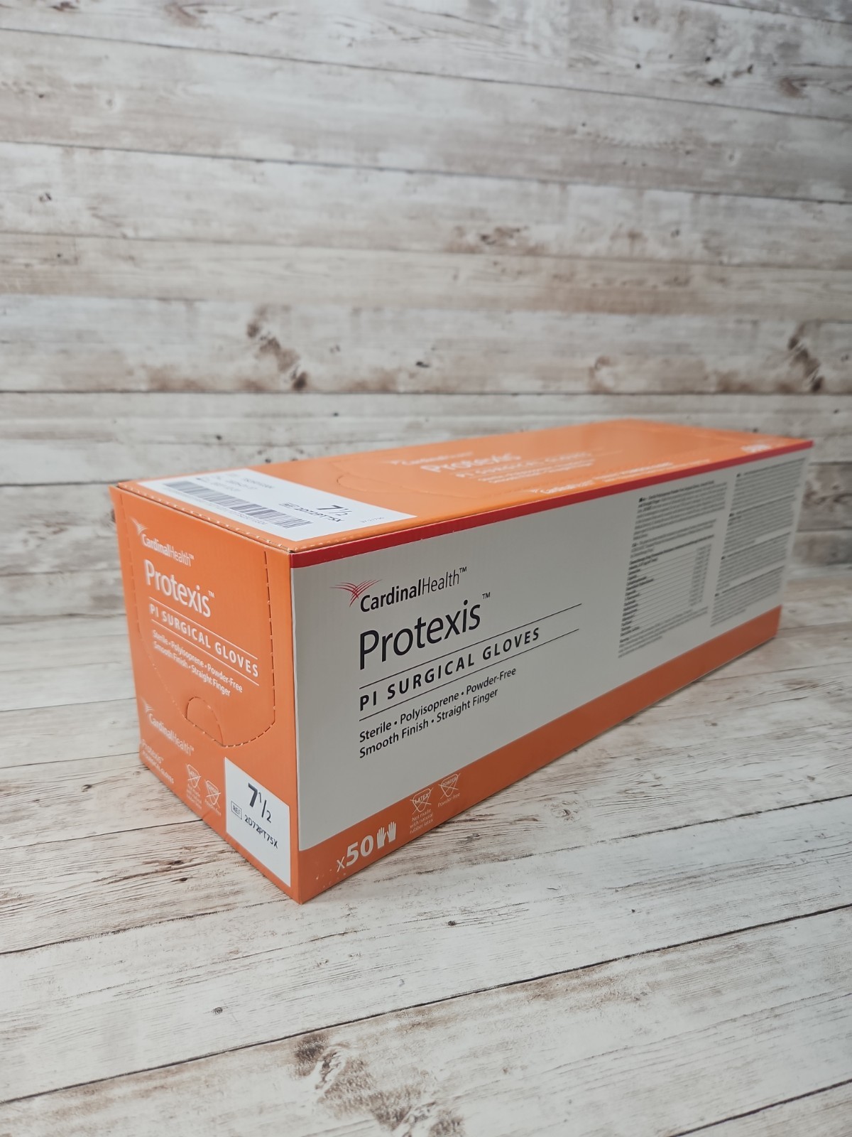 Protexis PI Surgical Gloves *Box 50 Pair* Cardinal Size: 7.5 Exp: 08/26