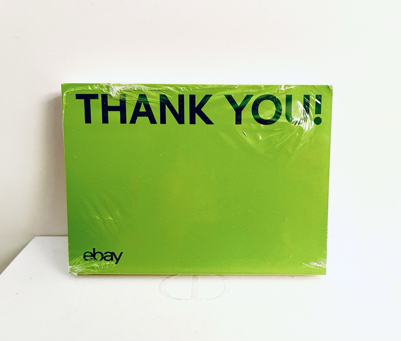 EBAY Thank You Cards Pack of 100 Cards in Red, Blue, Green, Yellow NEW & SEALED