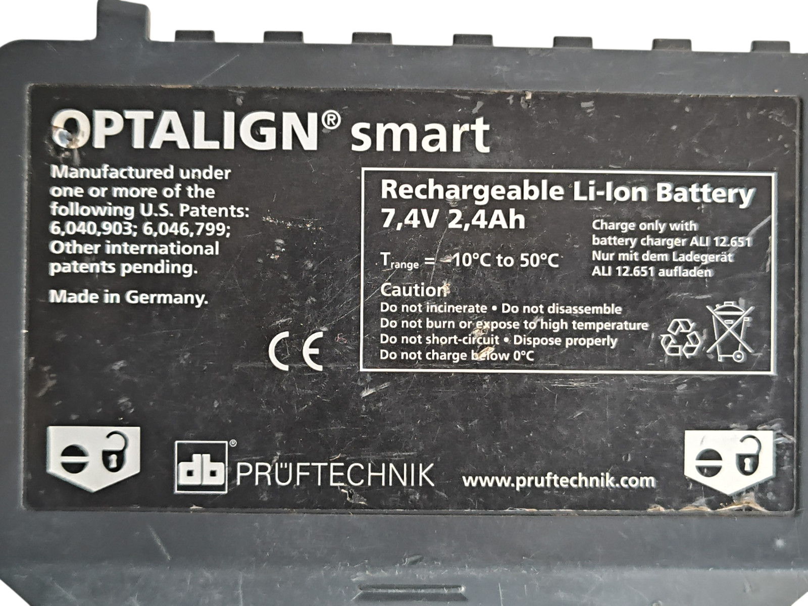 PRUFTECHNIK OPTALIGN SMART ALI 12.200 LASER SHAFT ALIGNMENT TOOL (CHECK VIDEO)