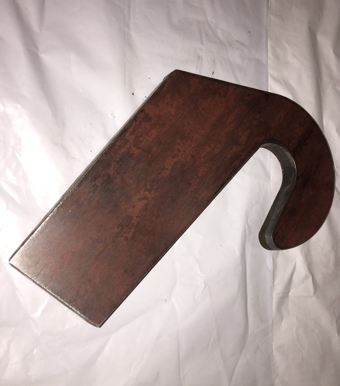 4 Weld On Mounting Brackets for Pin Type over the Bucket Loader Pallet Forks