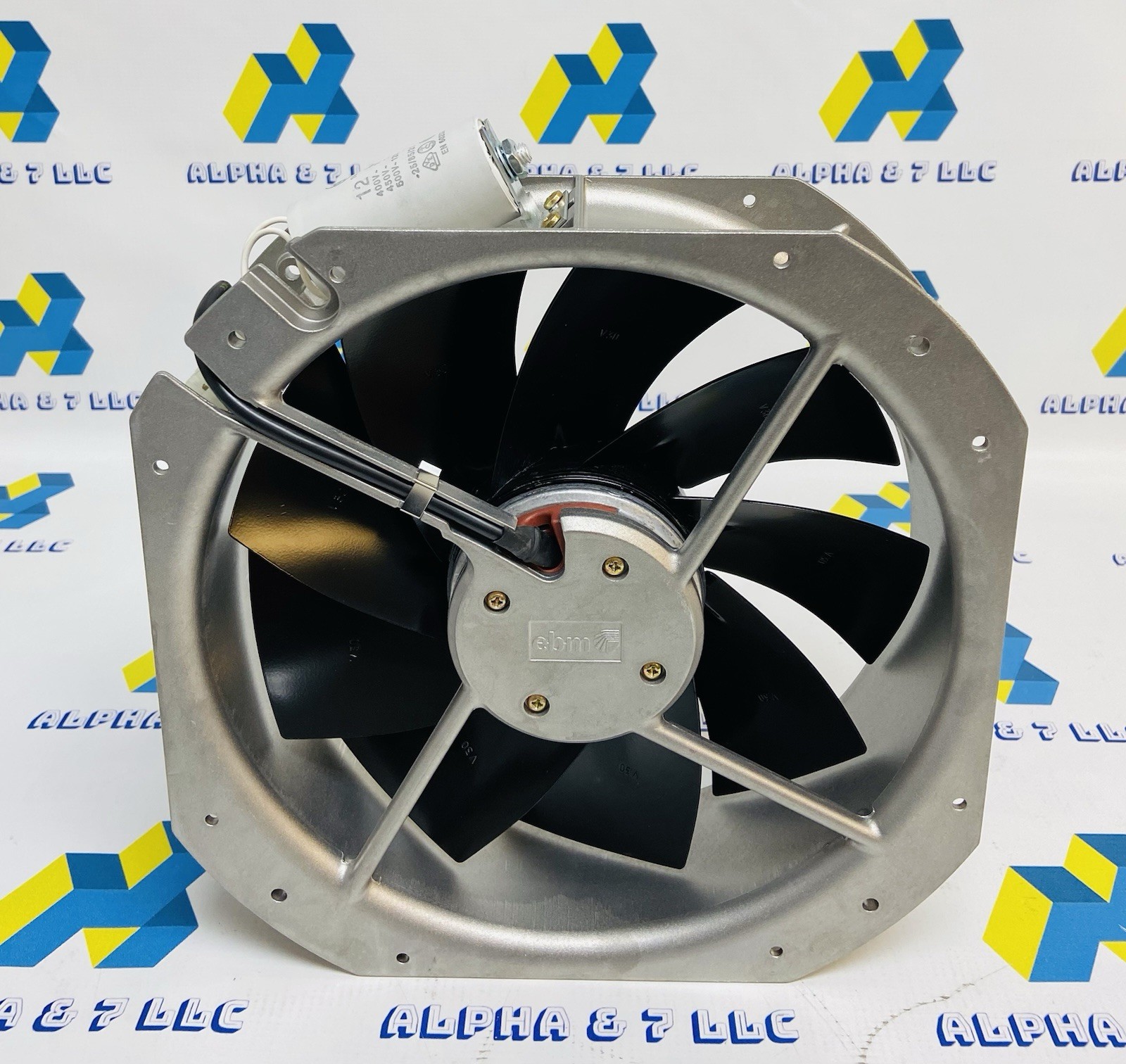Ebm-Papst W2e250-Hj32-01 Standard Square Axial Fan, Square, 115V Ac, 1 Phase,