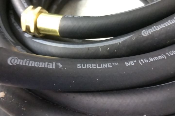 Continental CWH058-100MF-G 5/8 In Inside Diameter 100 Ft L Black Garden Hose